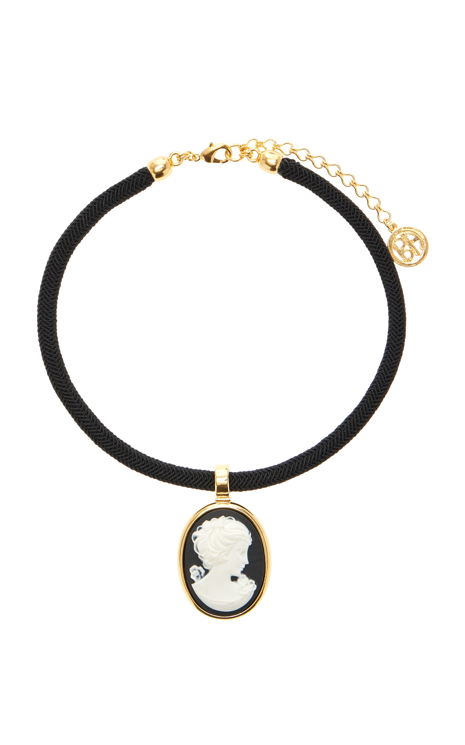 Ben-Amun Exclusive Cameo Necklace - Black - OS - Moda Operandi
