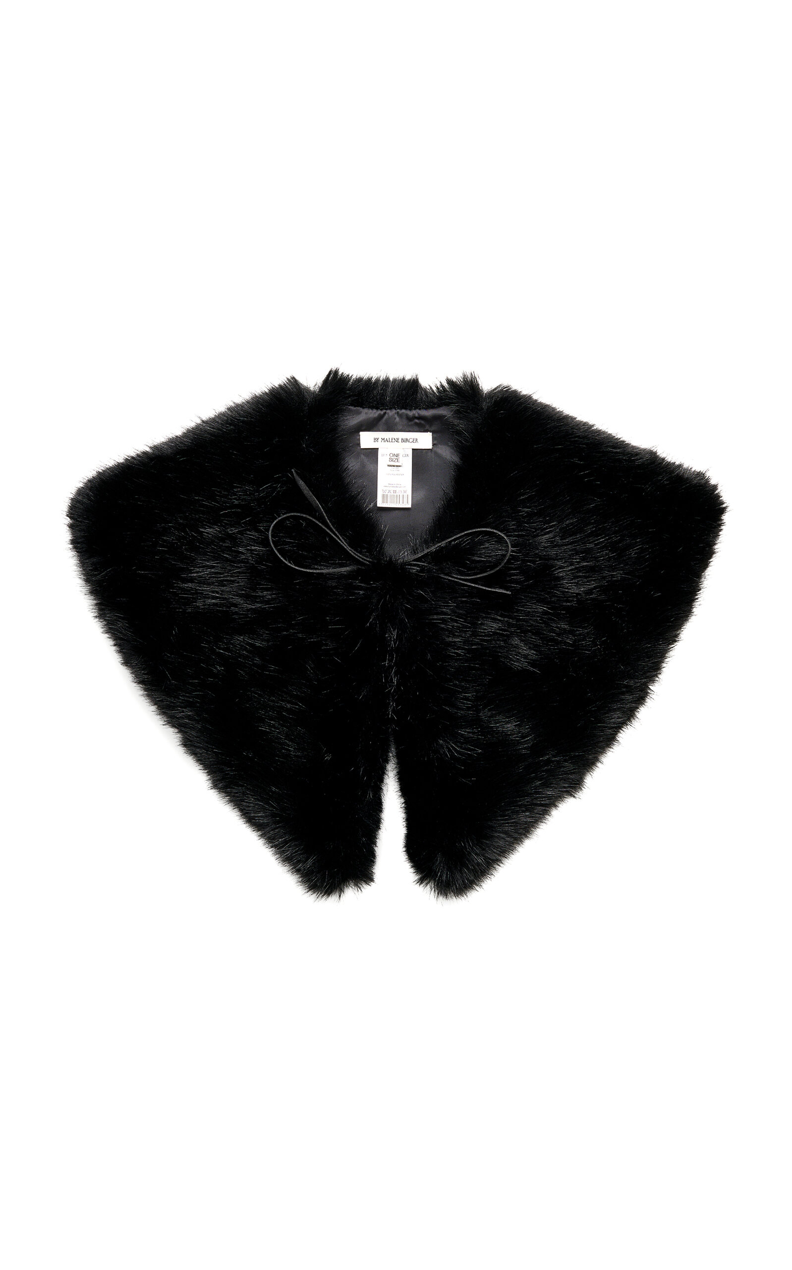By Malene Birger Cowilla Faux Fur Collar - Black - OS