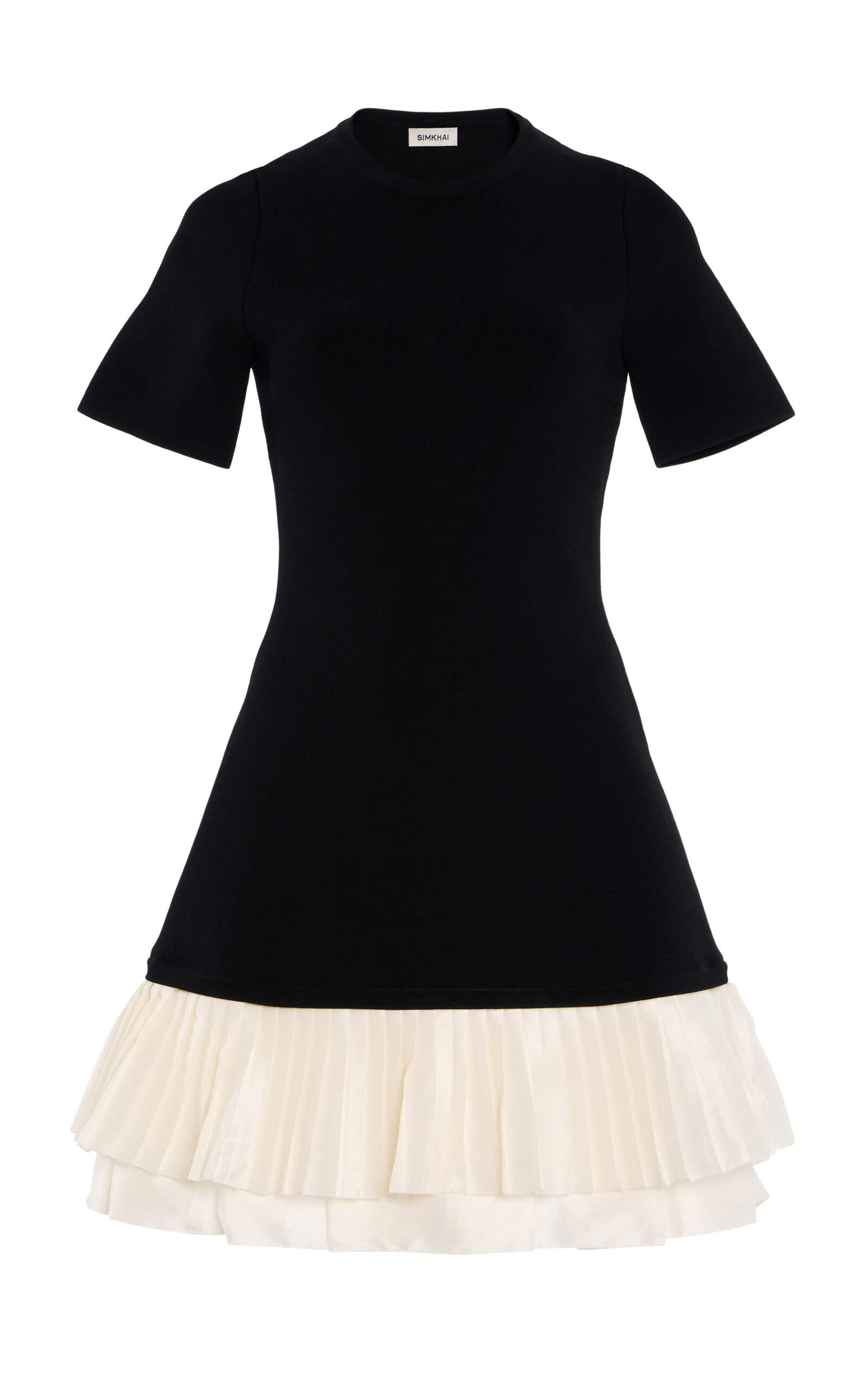 SIMKHAI Lorin Ruffled Mini Dress