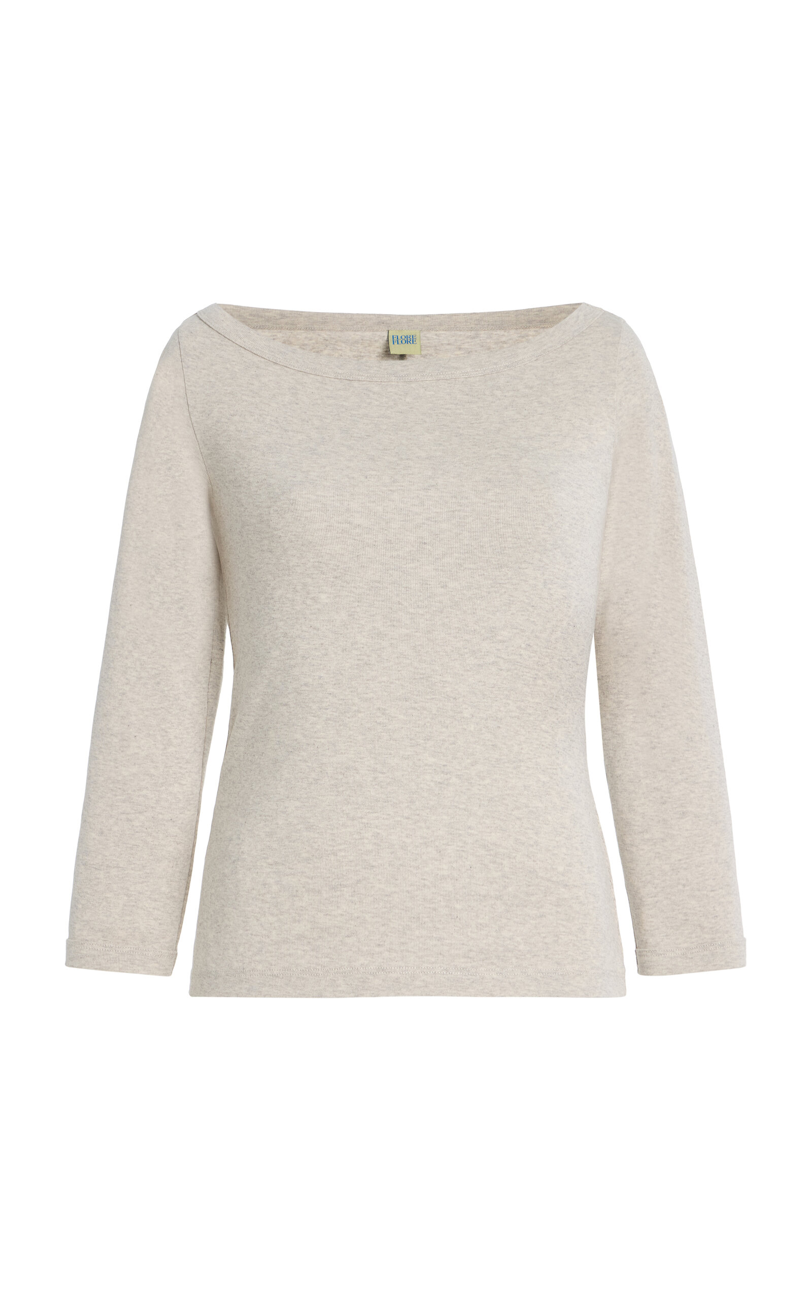 Flore Flore Steffi Cotton T-shirt In Gray