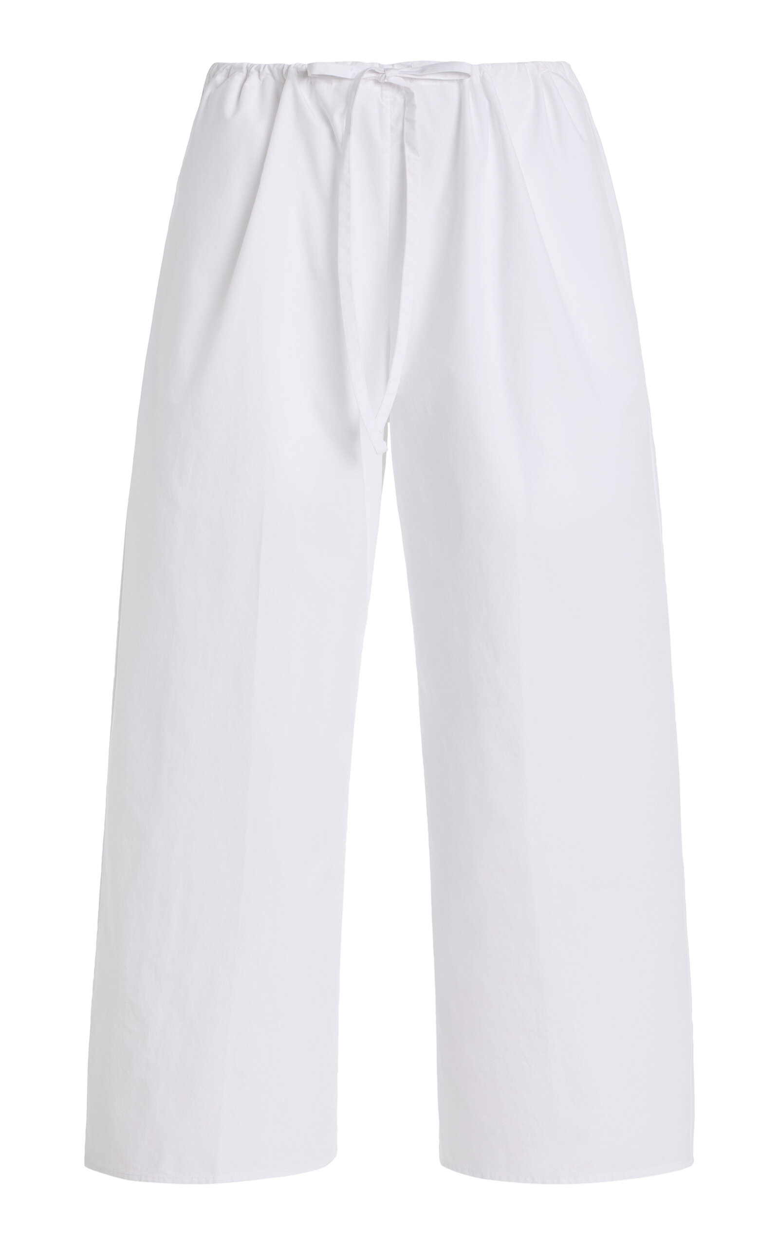 Flore Flore Josephine Cotton Trousers In White