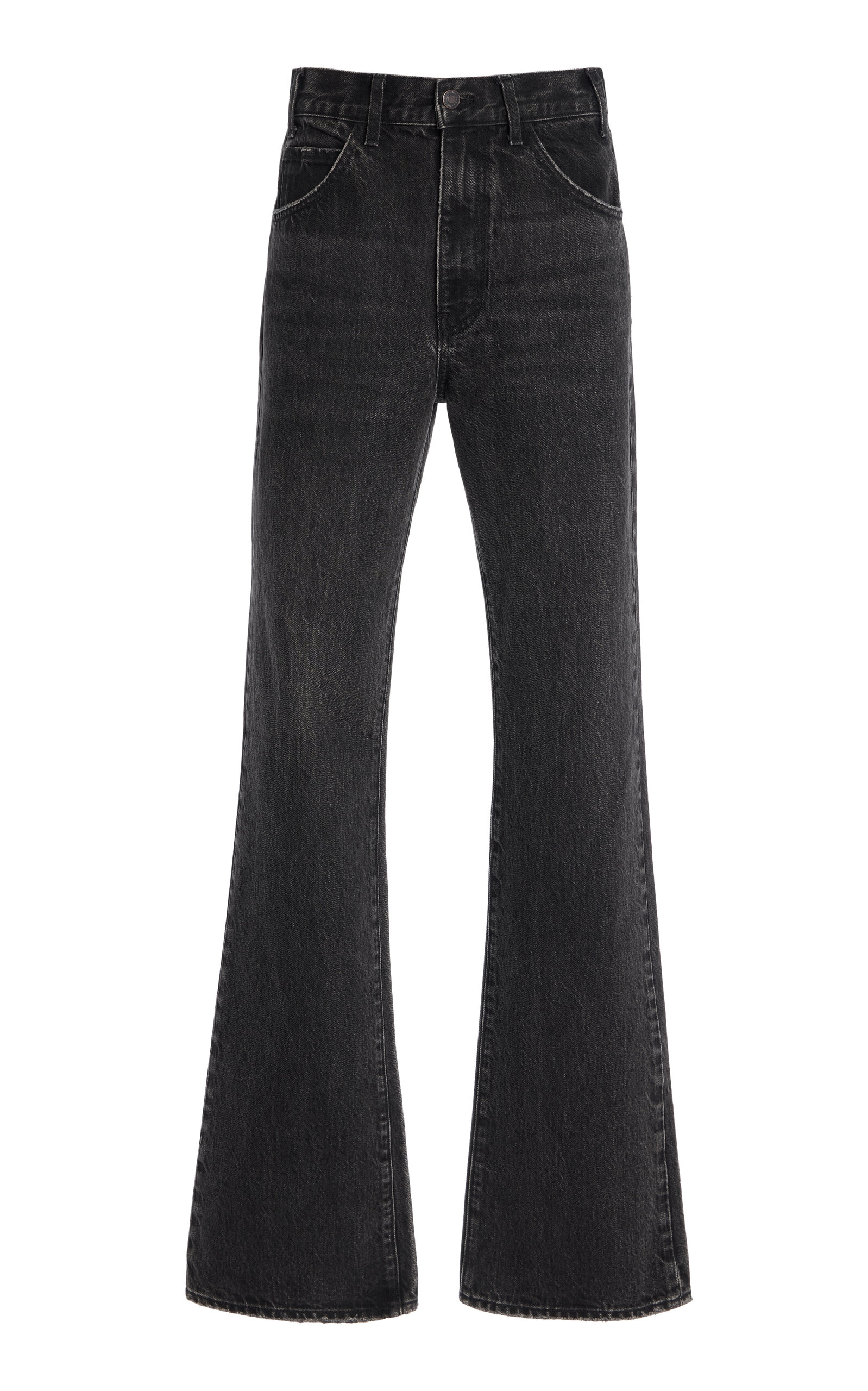 Joan Rigid High-Rise Straight-Leg Jeans