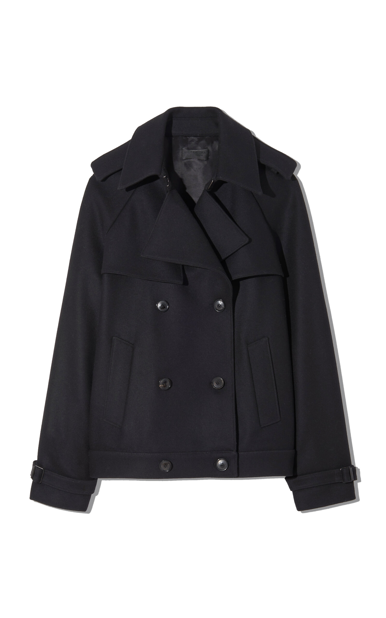 NILI LOTAN Amaura Wool Short Coat