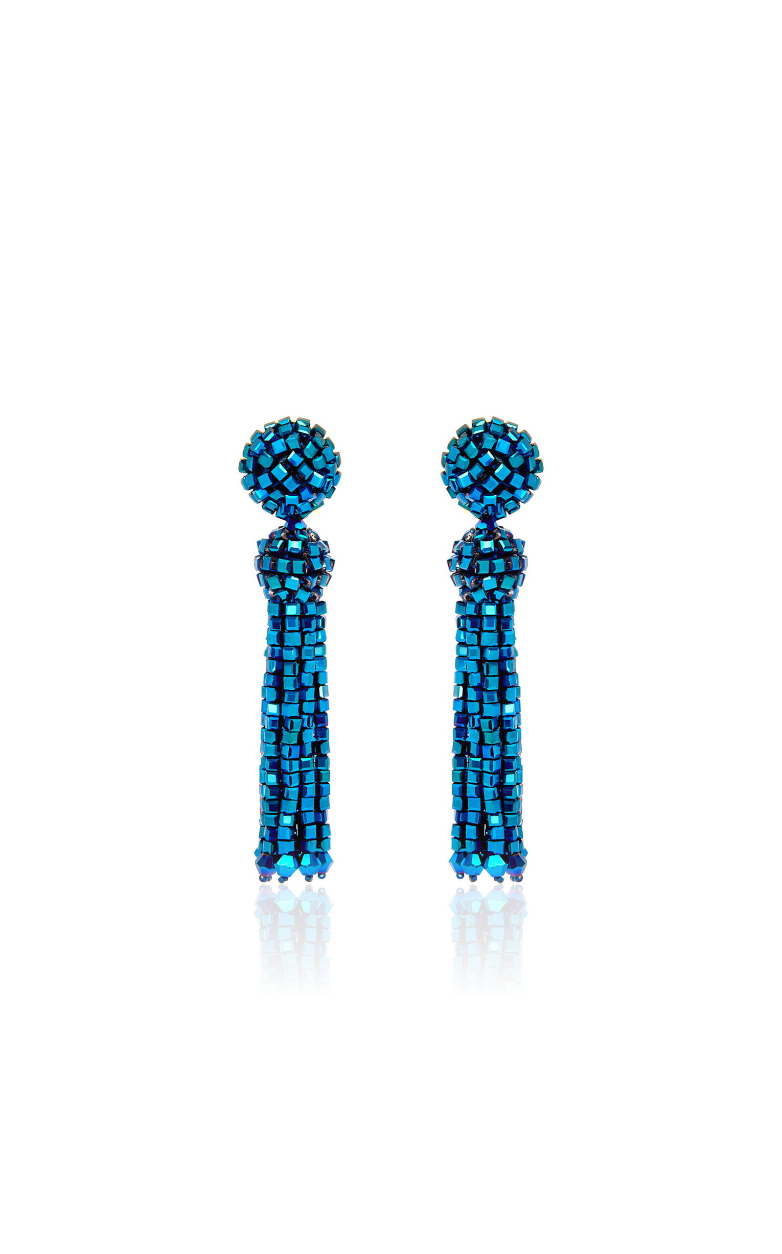 Oscar de la Renta Oscar de la Renta Earrings - Blue