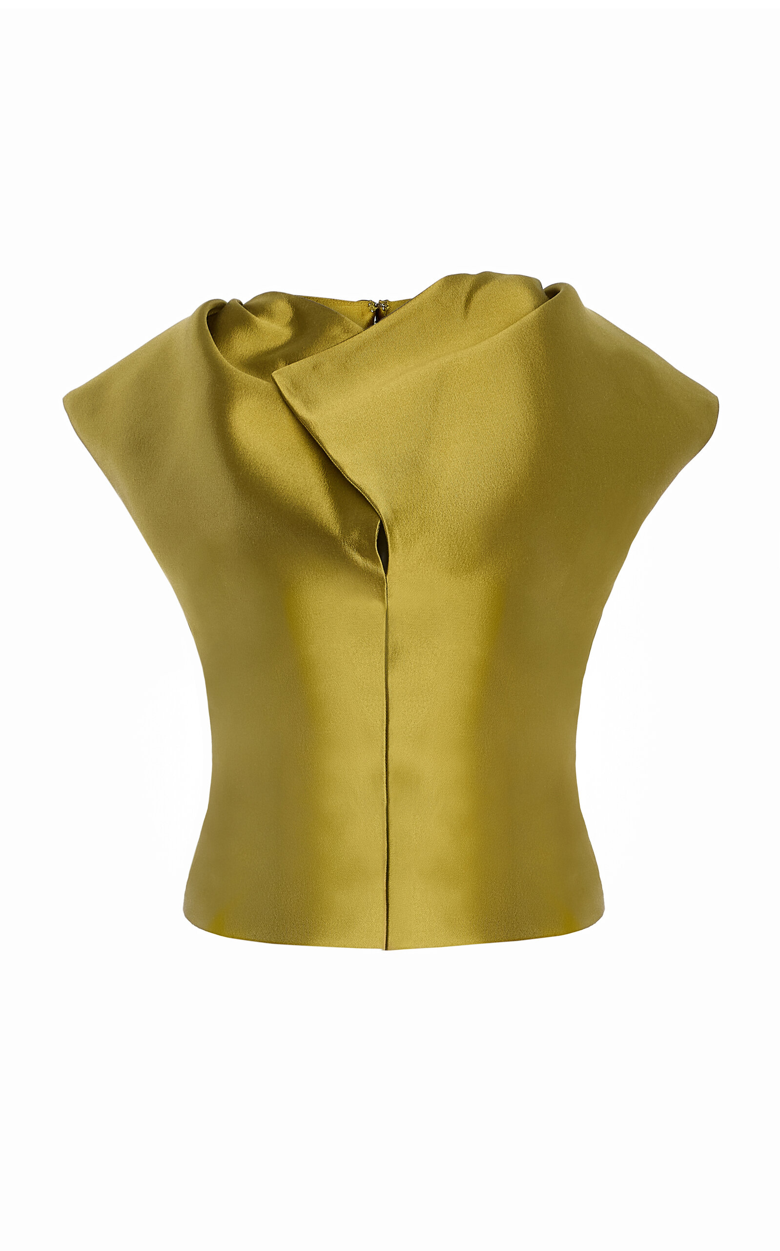 Christopher John Rogers Peel Silk-Wool Top