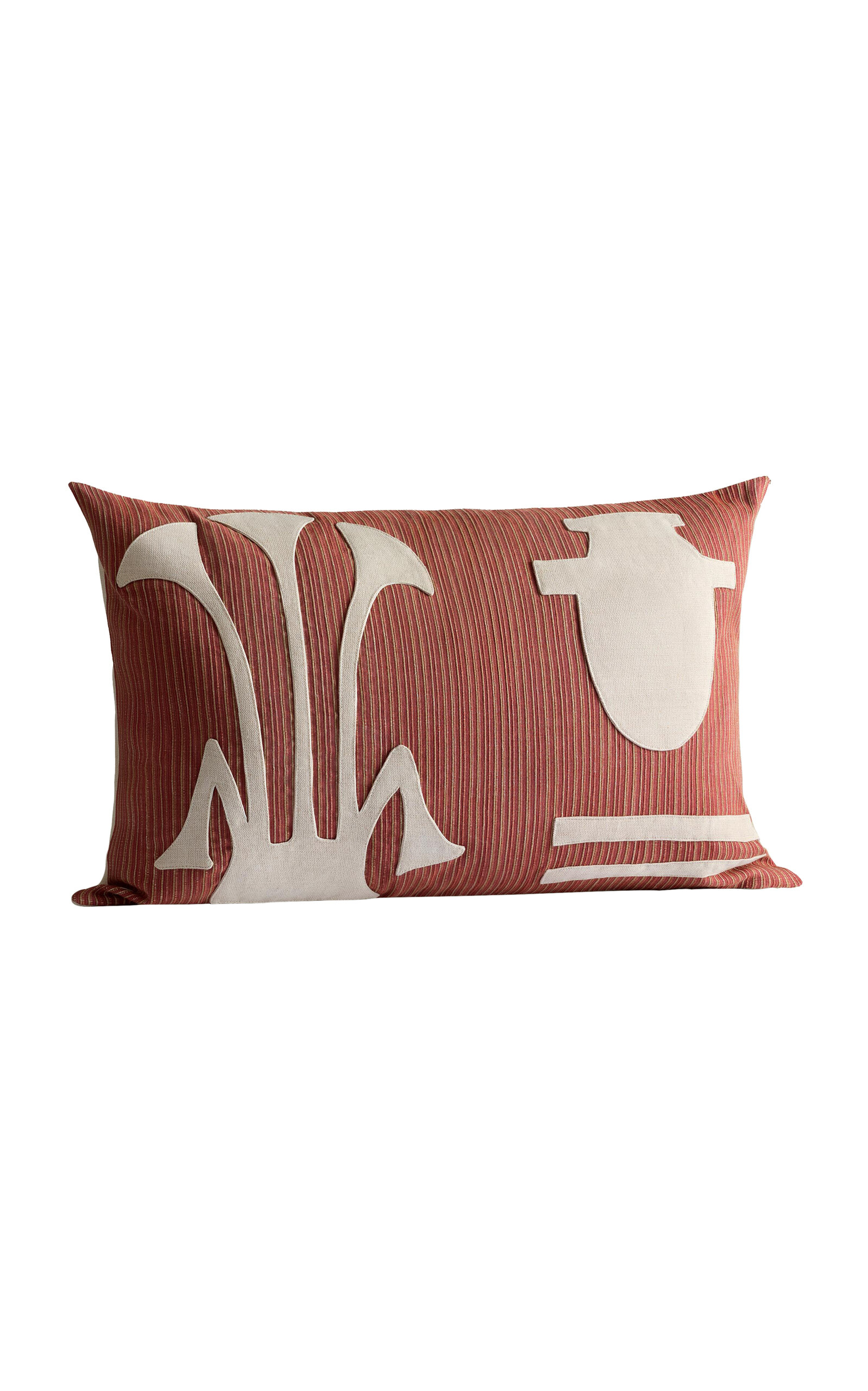 ANŪT Cairo Hiero Cushion - Red