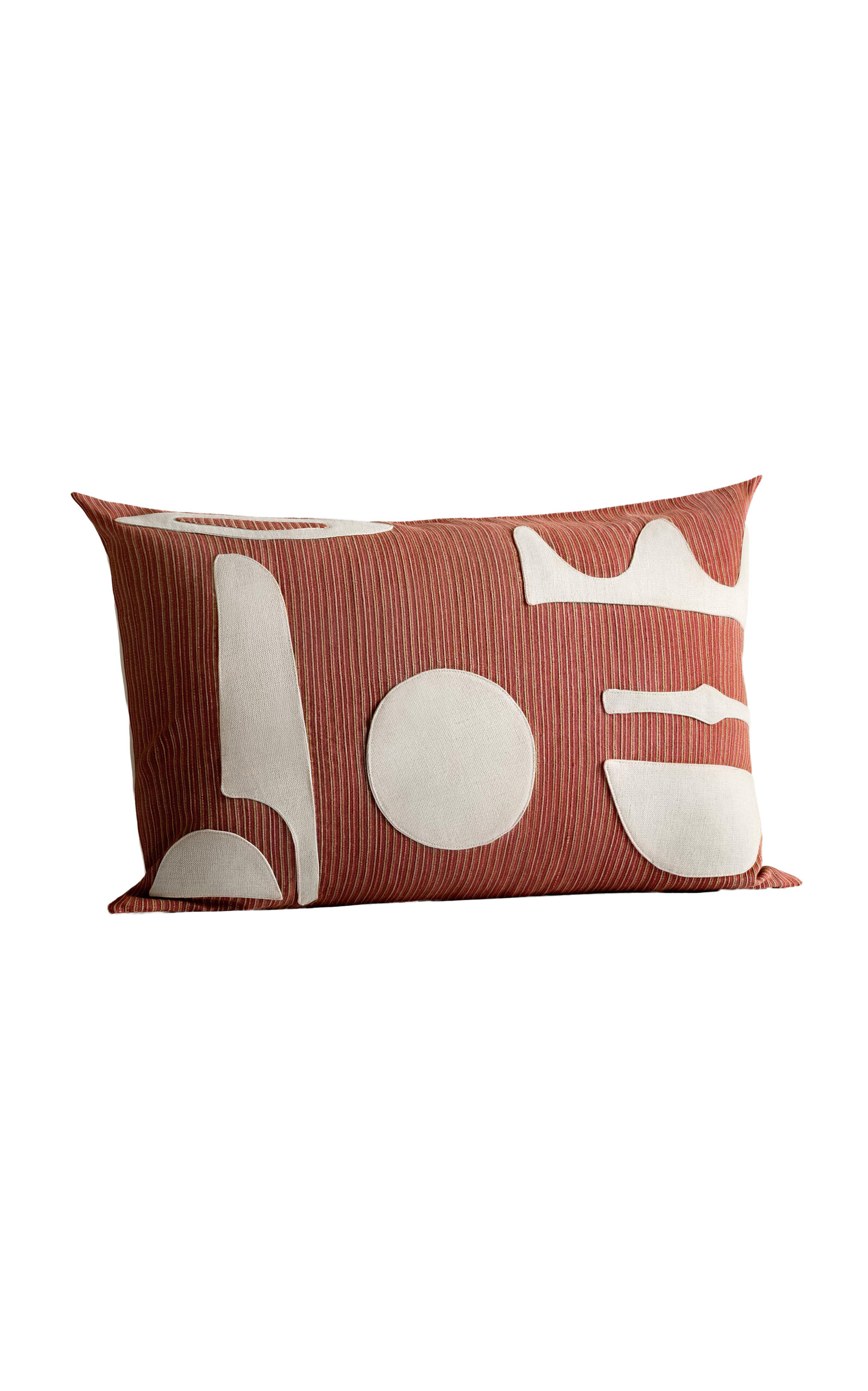 ANŪT Cairo Glyph Cushion - Red