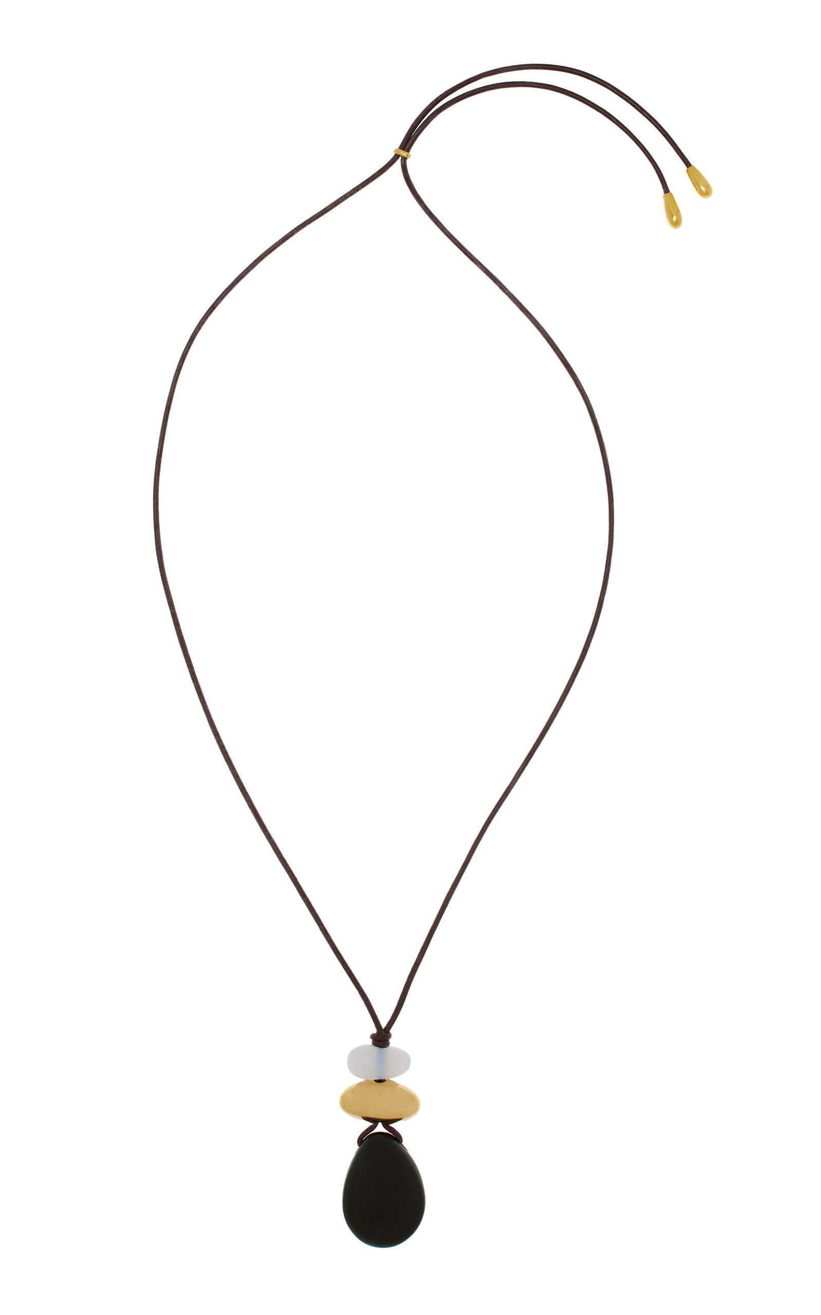 Lizzie Fortunato Museo Cord Pendant Necklace - Multi - OS - Moda Operandi