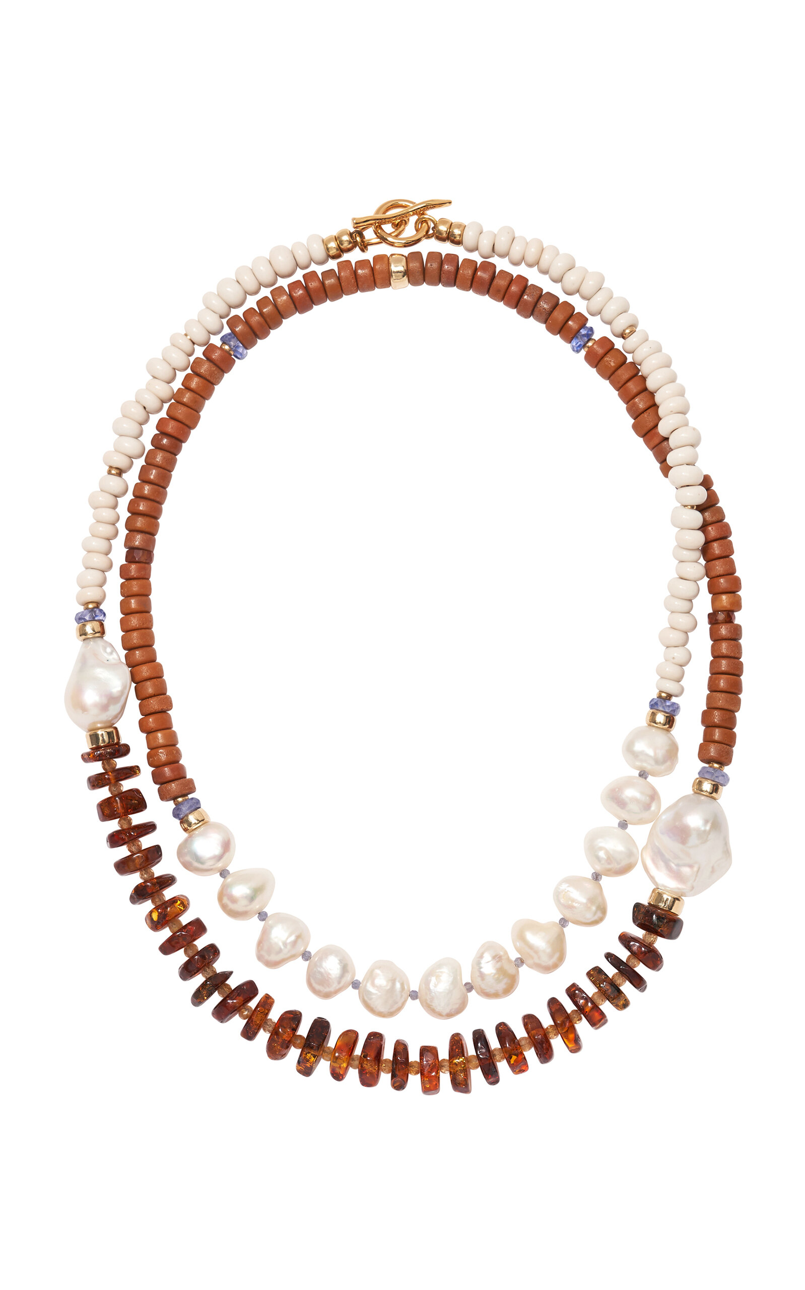 Lizzie Fortunato Cabana Beaded Necklace - Multi - OS - Moda Operandi - Women's Jewelry And Watches