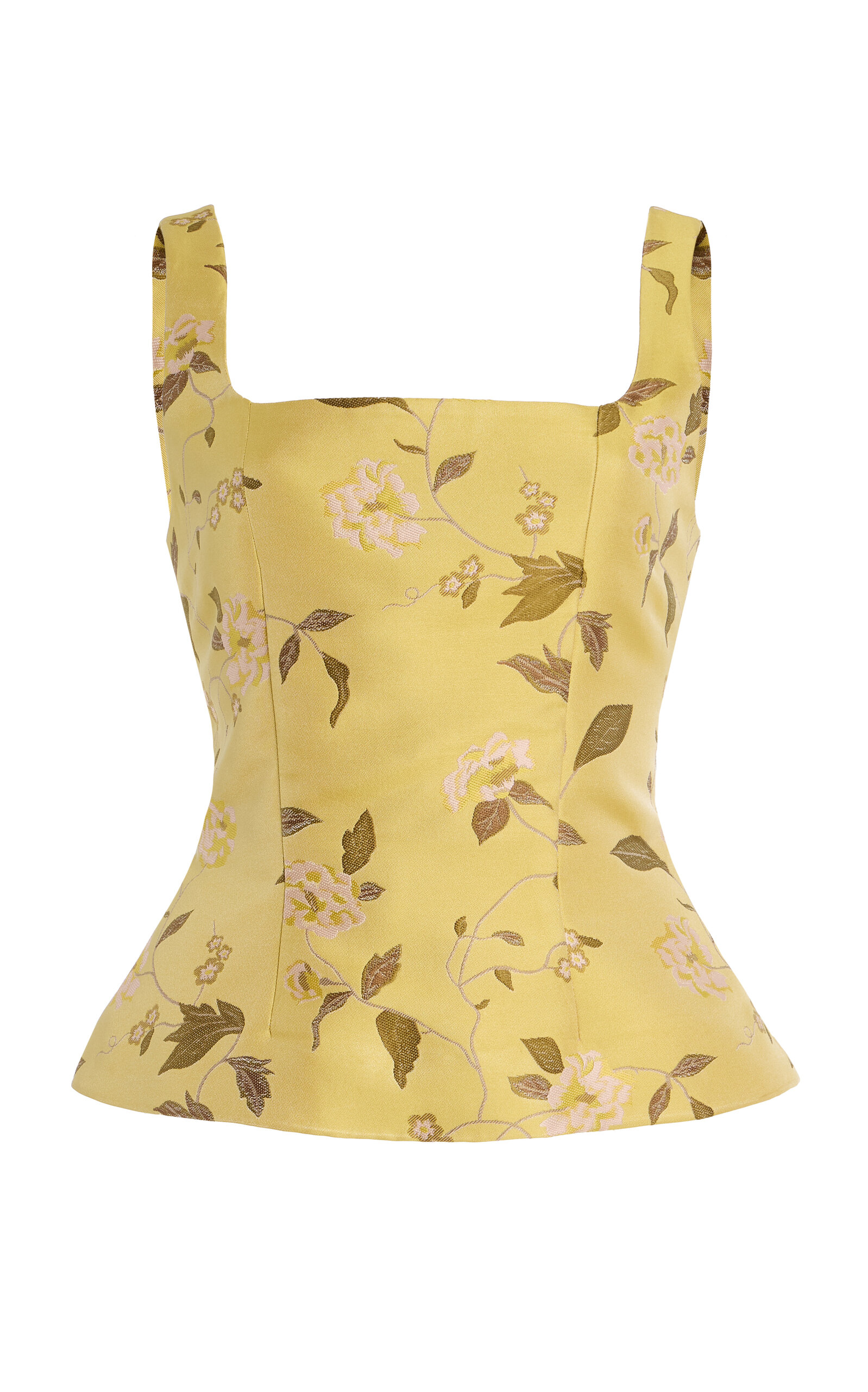 Jeanette Floral Jacquard Top