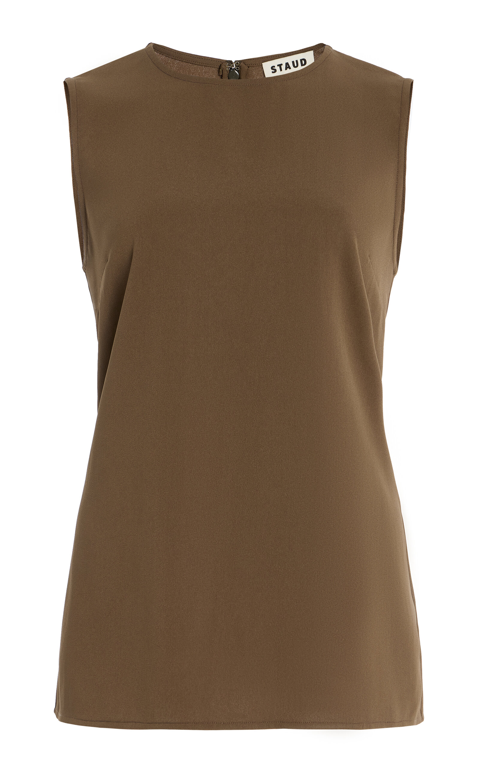 STAUD Bronte Crepe Top