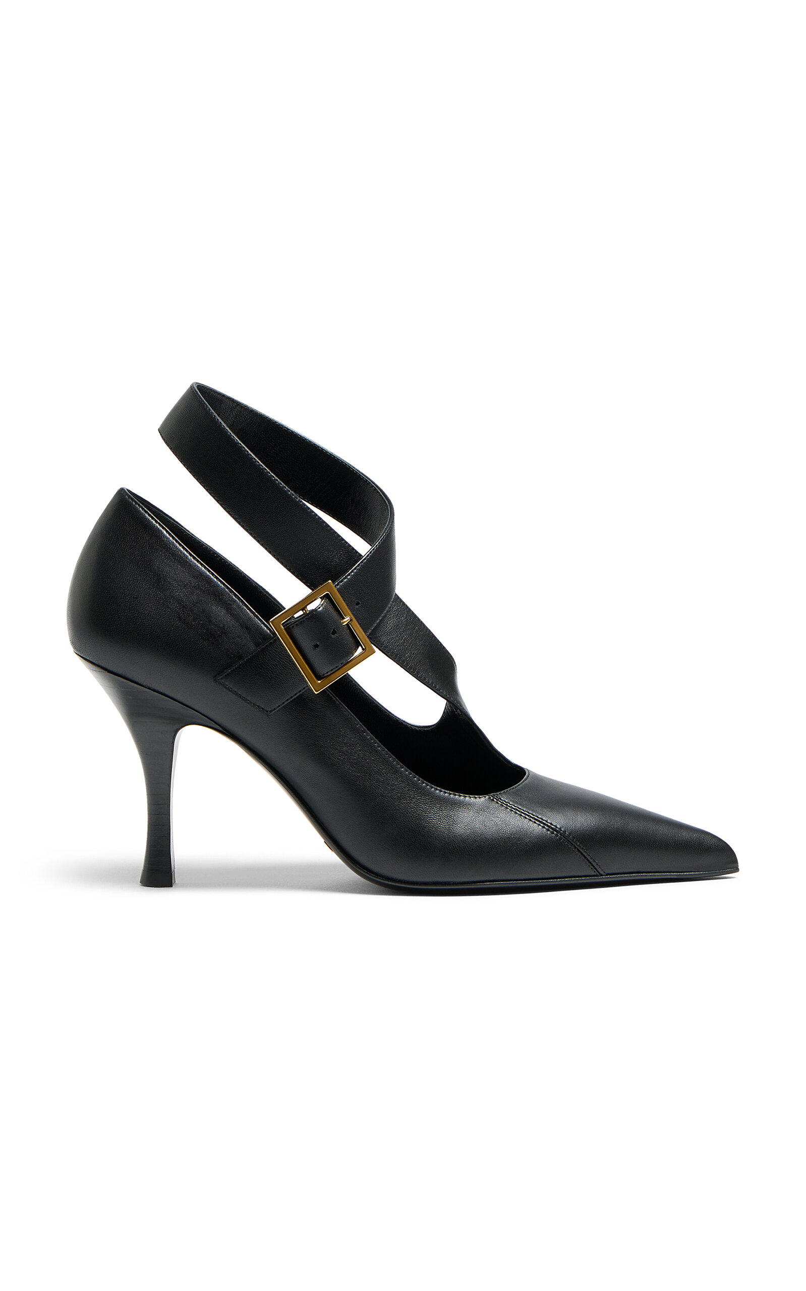 Khaite Sloan Leather Pumps