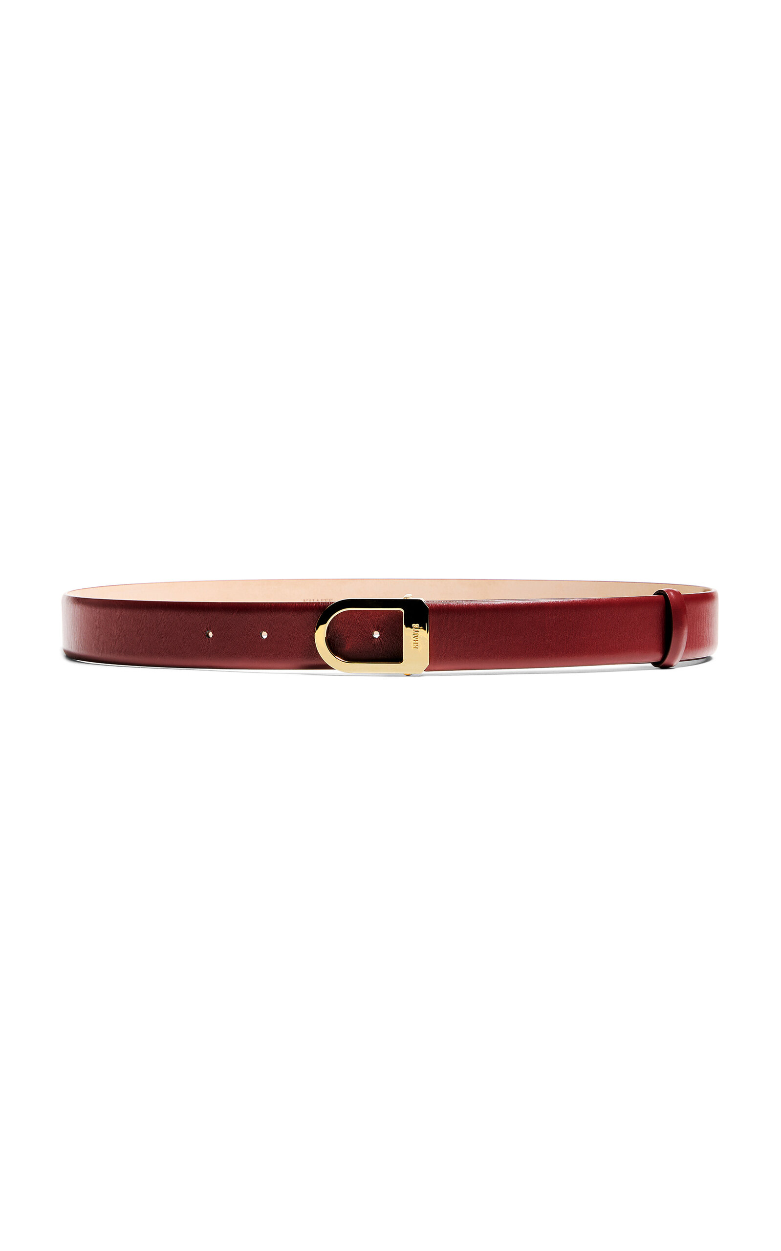 Khaite Saddle Leather Belt - Men's Accessories
