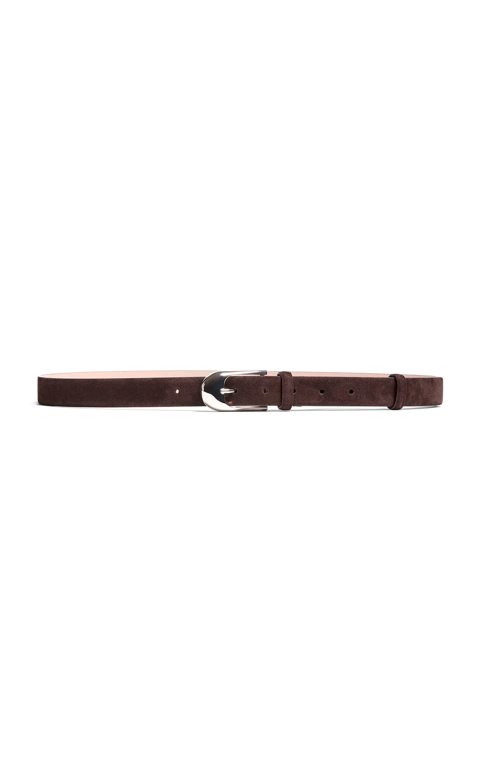 Khaite Dome Suede Belt
