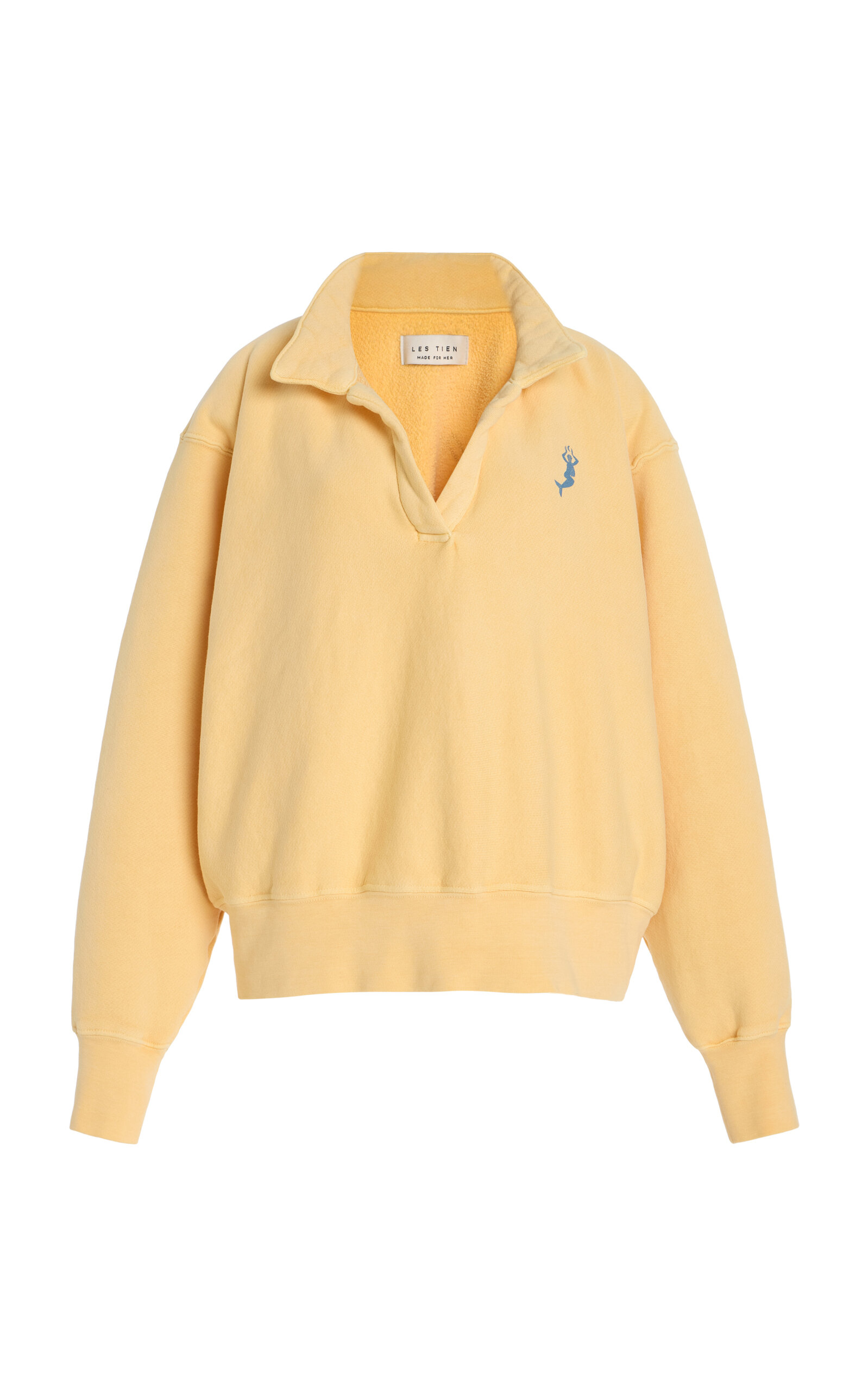 Exclusive Club Moda Riviera Cotton Polo Sweatshirt