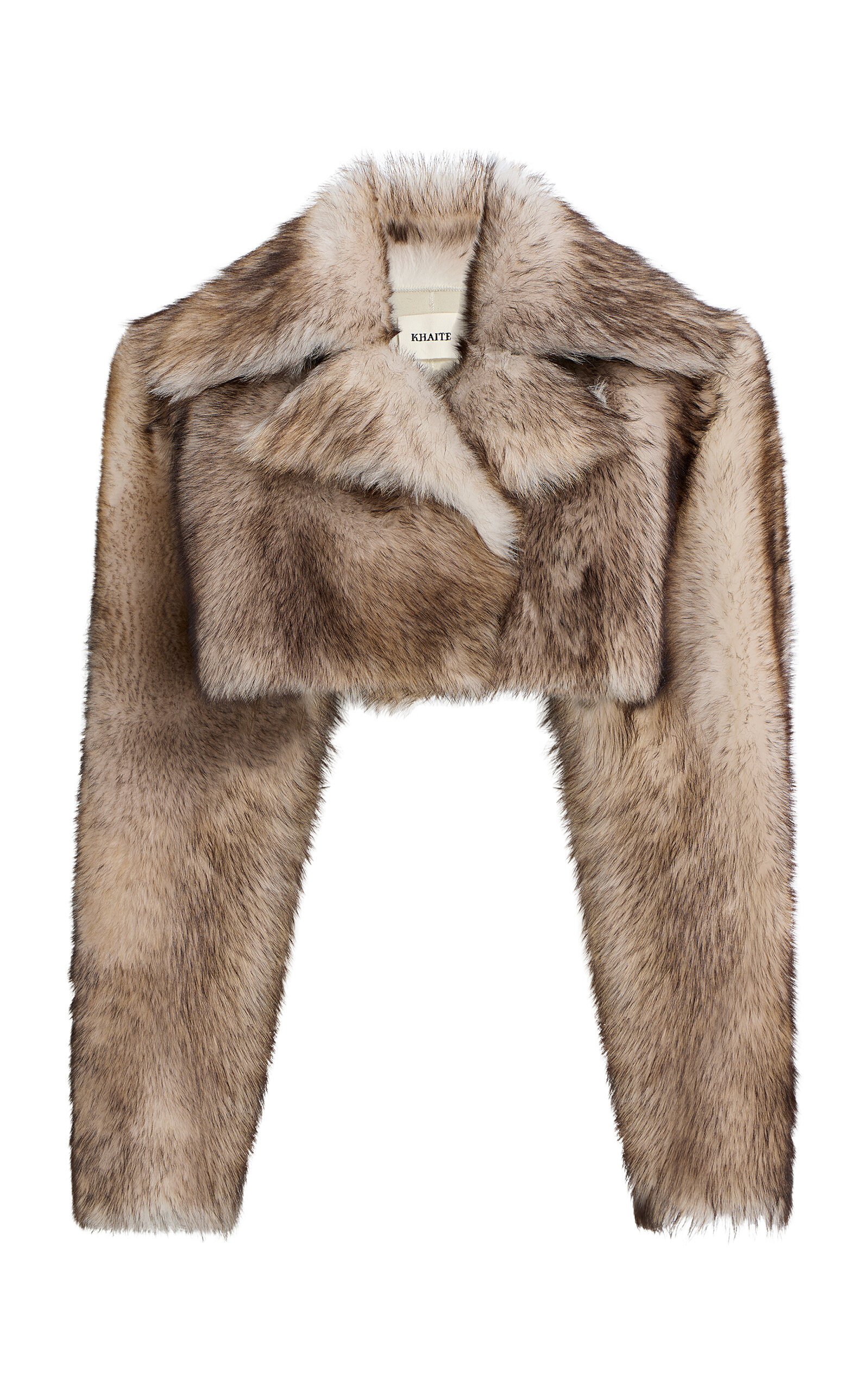 Khaite Stallone Cropped Shearling Jacket