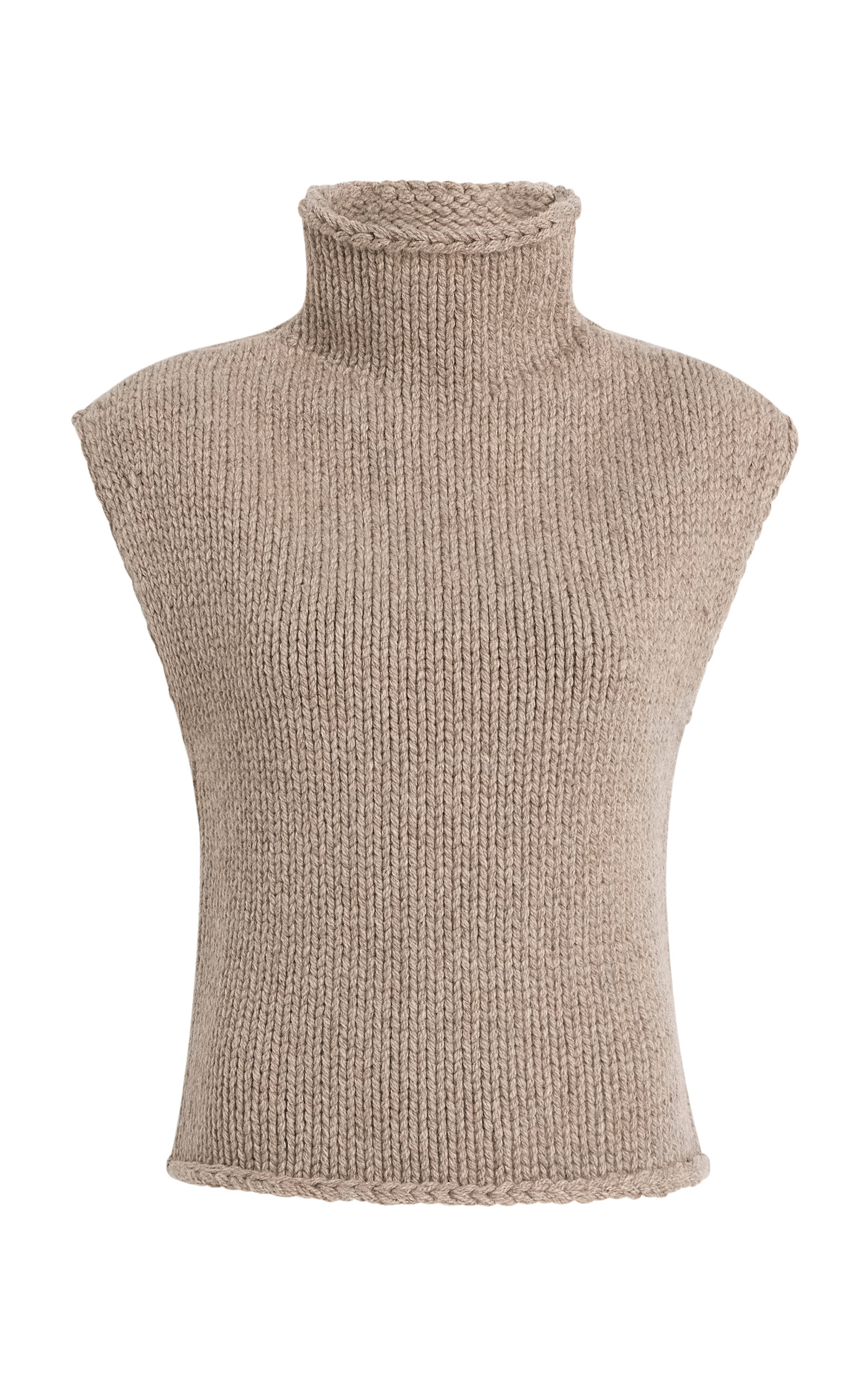 Khaite Sly Turtleneck Cashmere Top