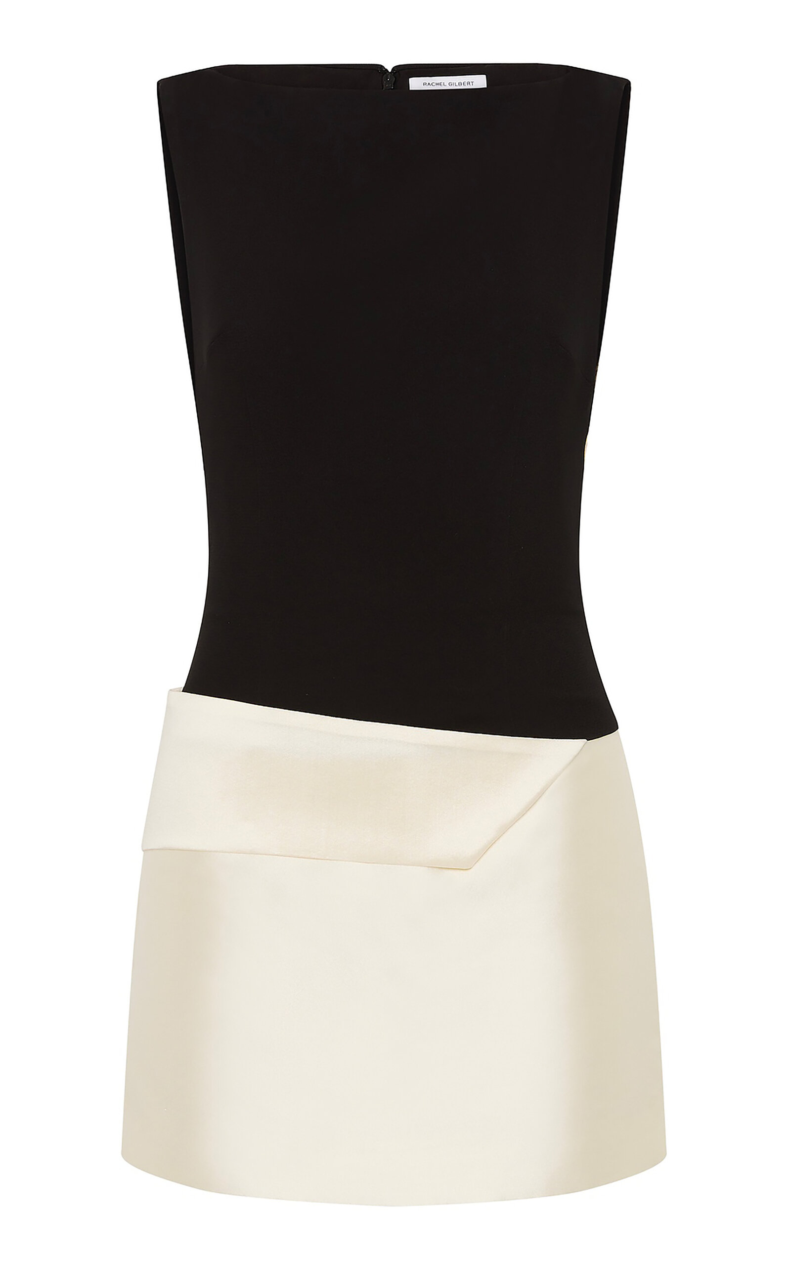 Rachel Gilbert Rikki Stretch-Crepe Mini Dress