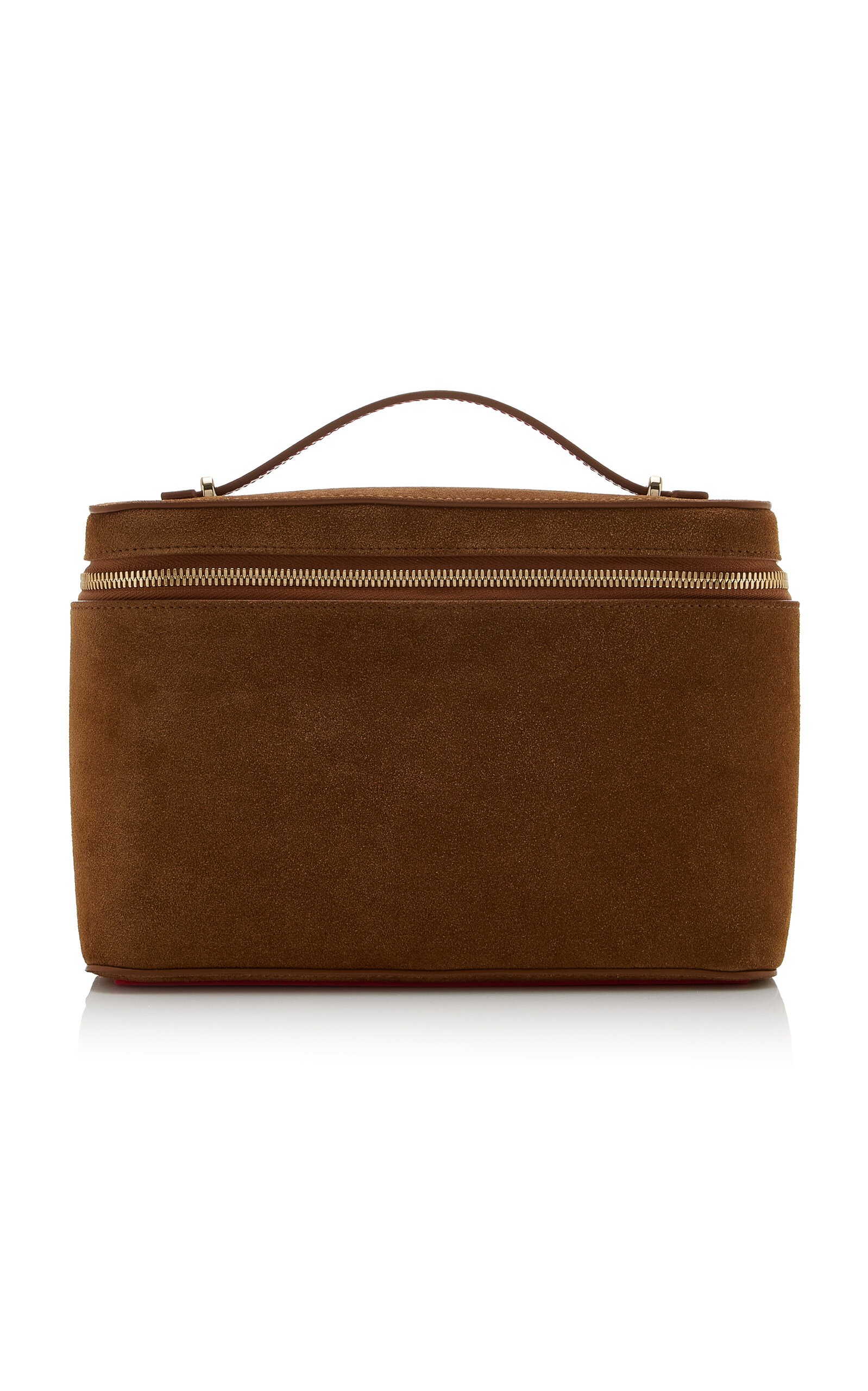 Djanis Suede Top Handle Bag