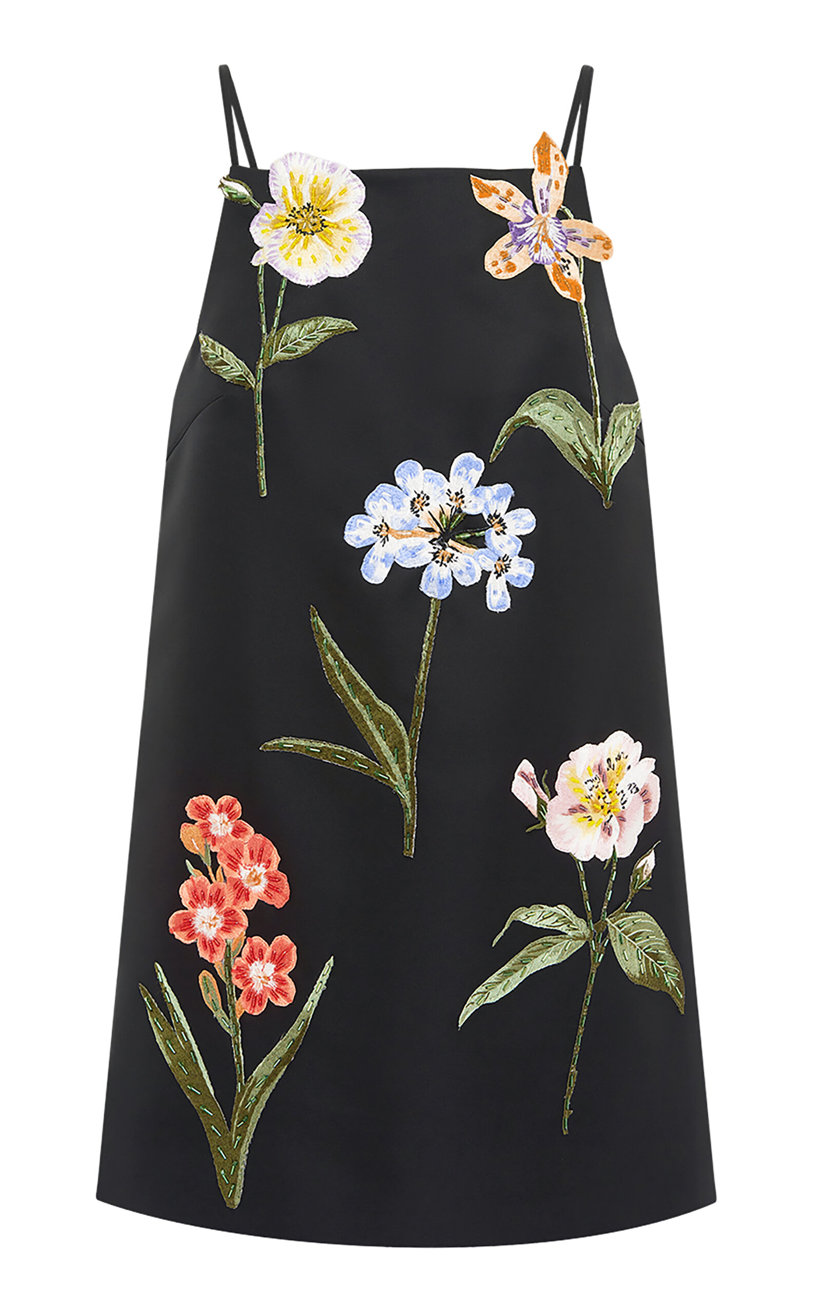 Leo Lin Leia Embroidered Mini Dress
