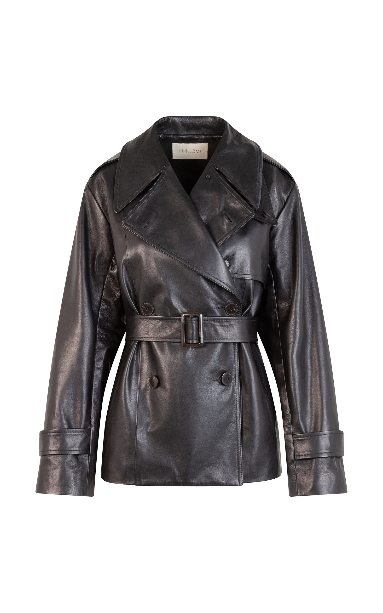 Iggy Double-Breasted Leather Jacket