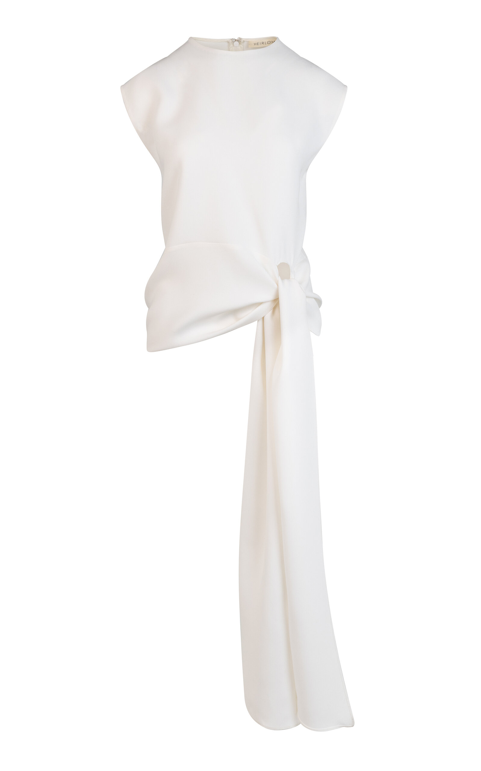 Heirlome Grace Draped Silk Top