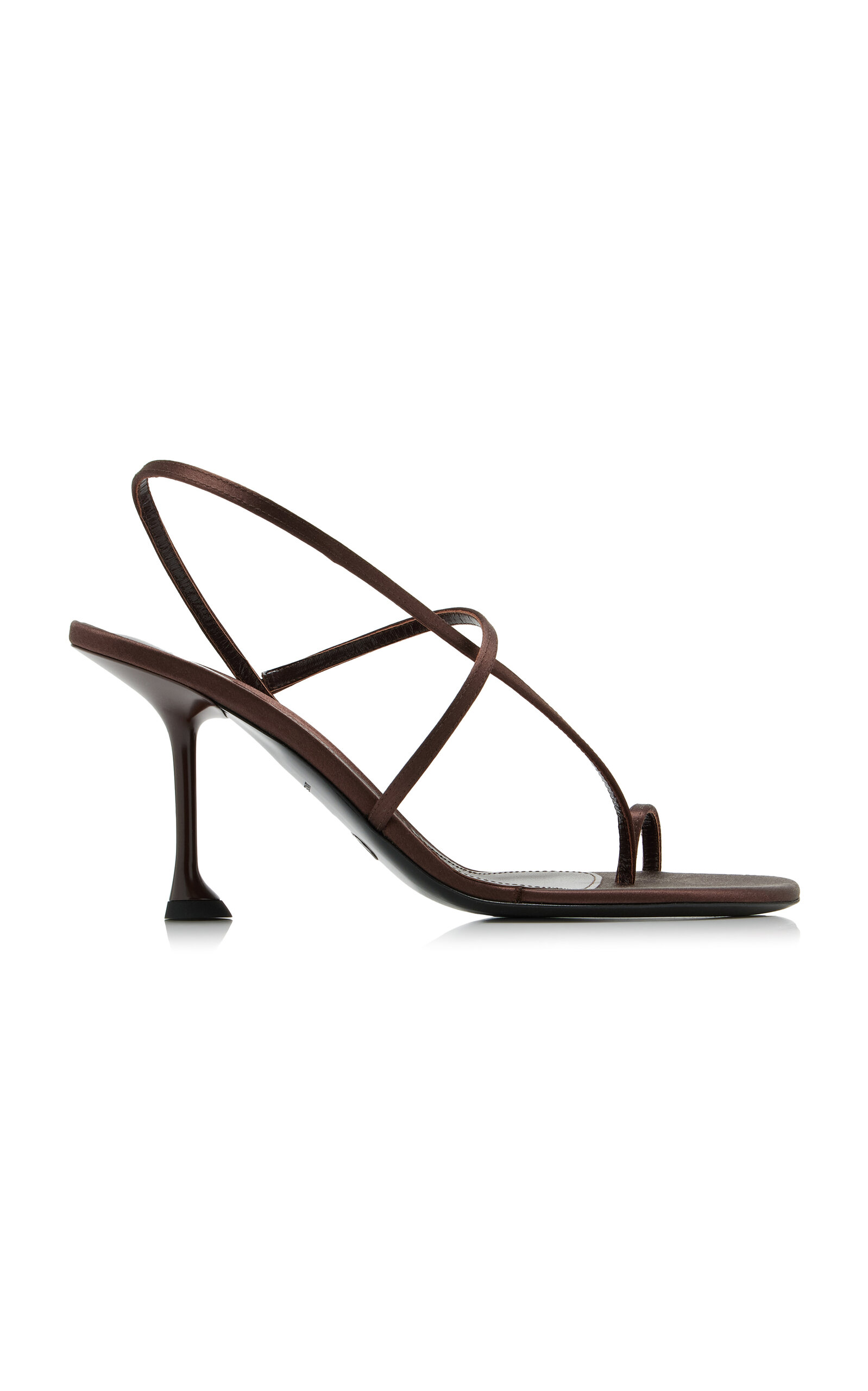 Proenza Schouler Tee Satin Slingback Sandals
