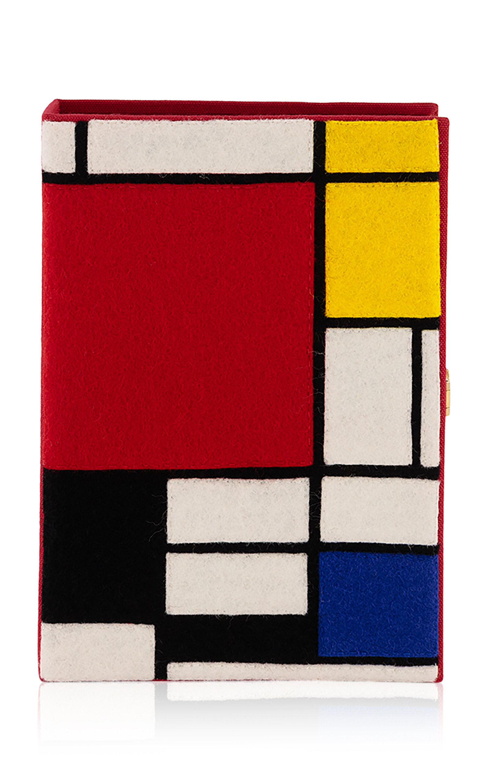 Olympia Le-Tan Mondrian Book Clutch
