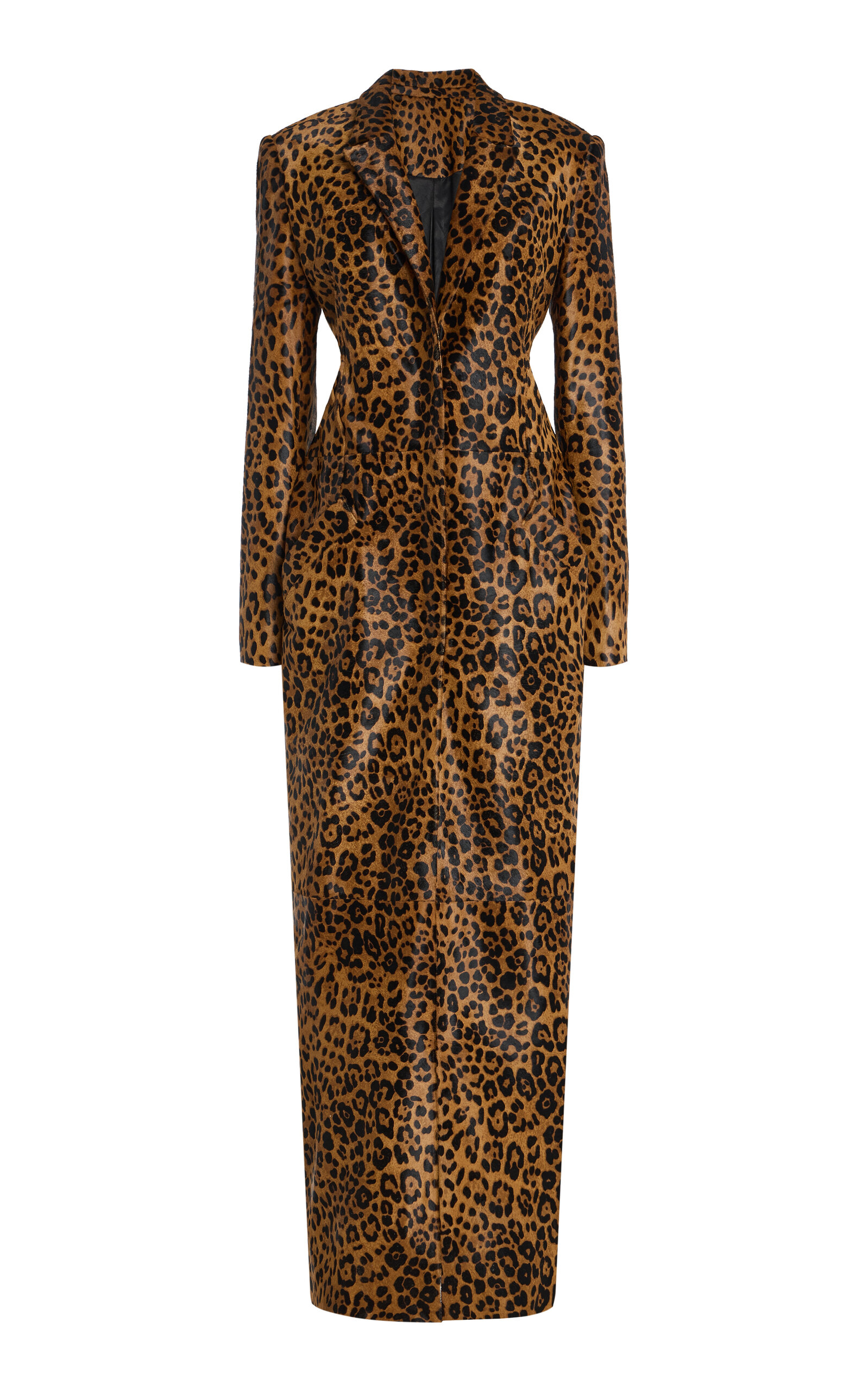 LAPOINTE Leopard Calf Hair Coat