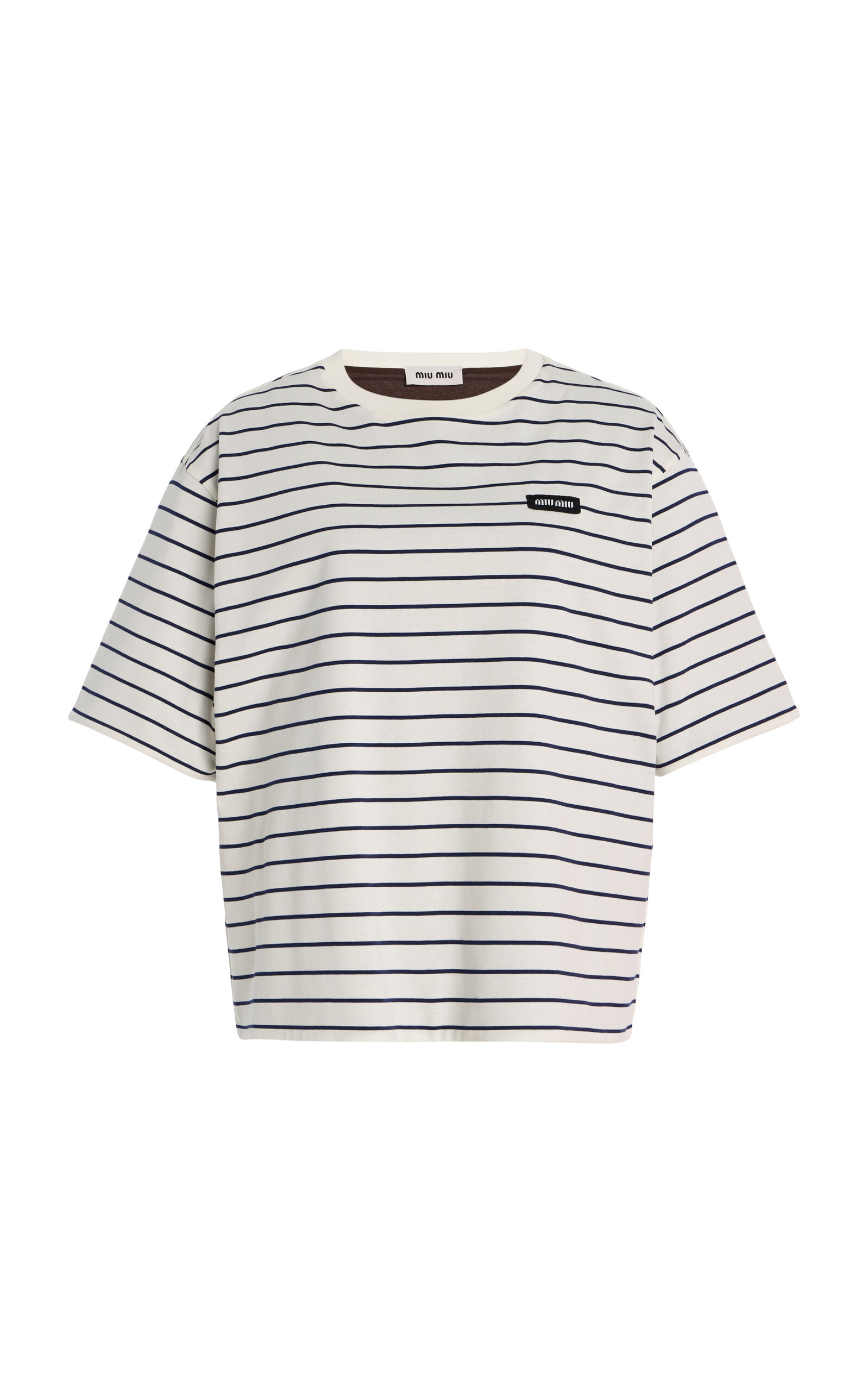 Miu Miu Cotton Jersey T-Shirt