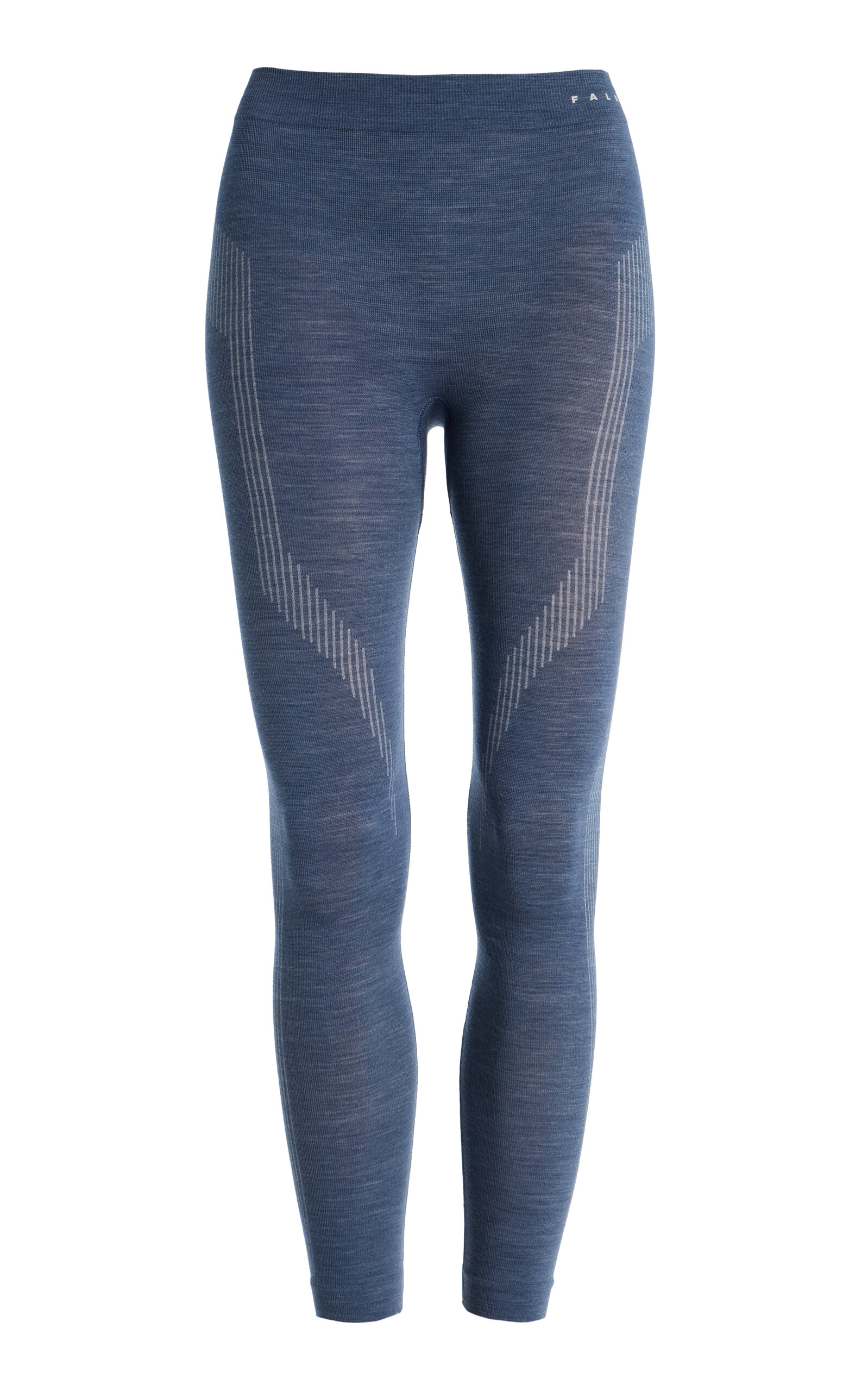 Falke Long Ski Tights In Blue