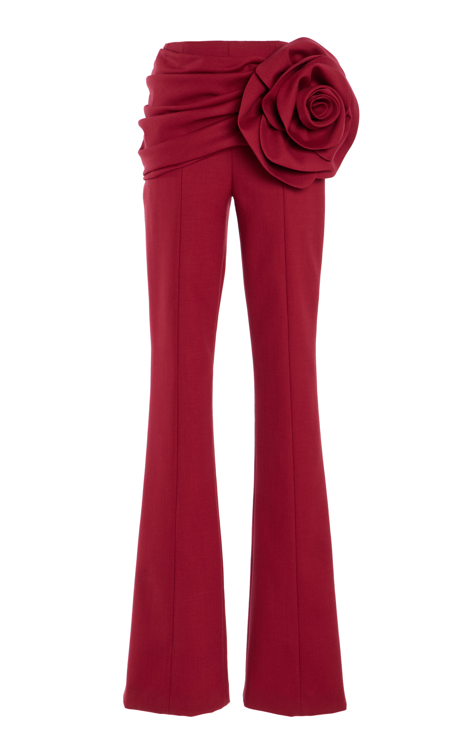Carolina Herrera Wool-Blend Bootcut Pants