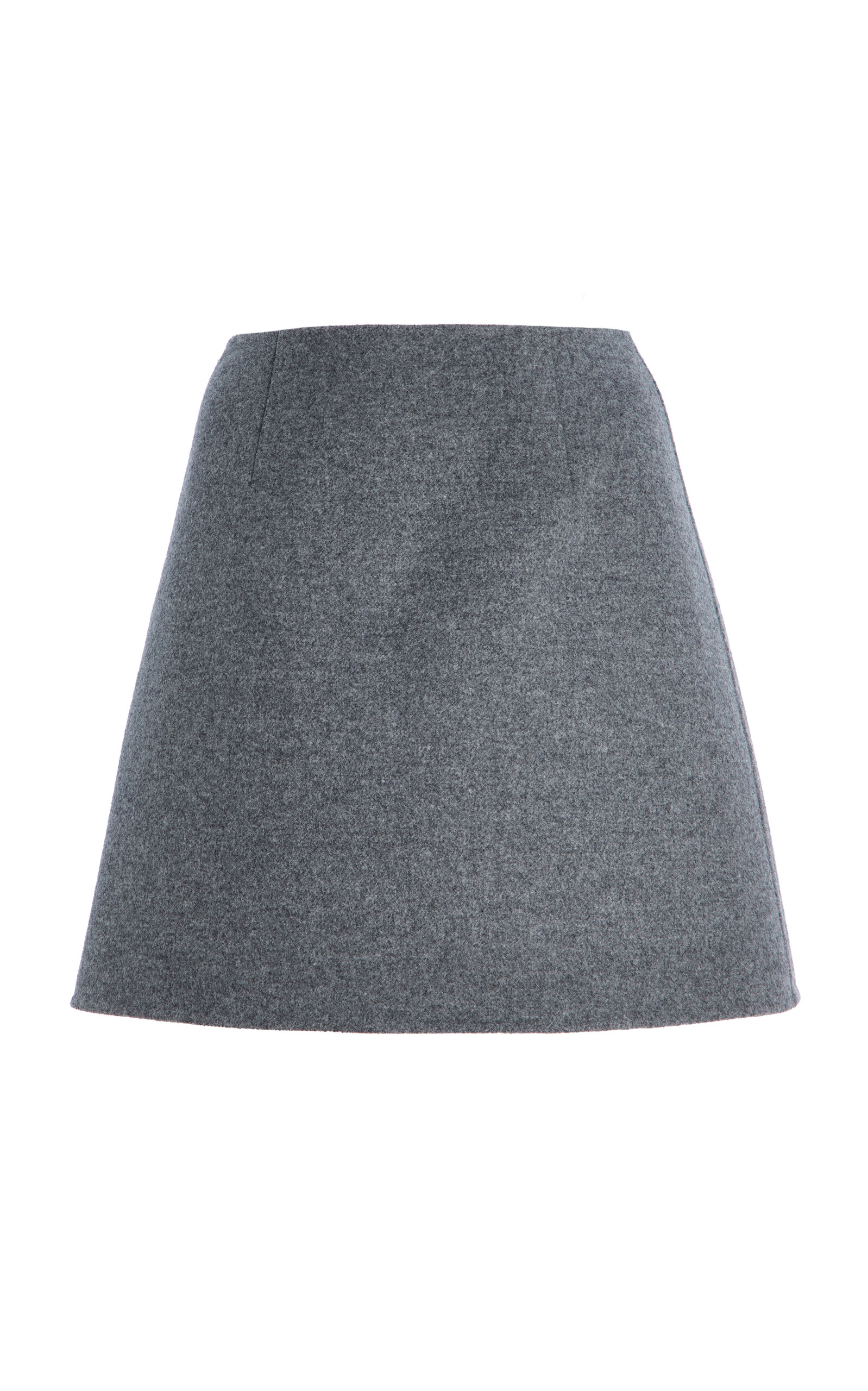 Carolina Herrera Mid-Rise Virgin-Wool Mini Skirt