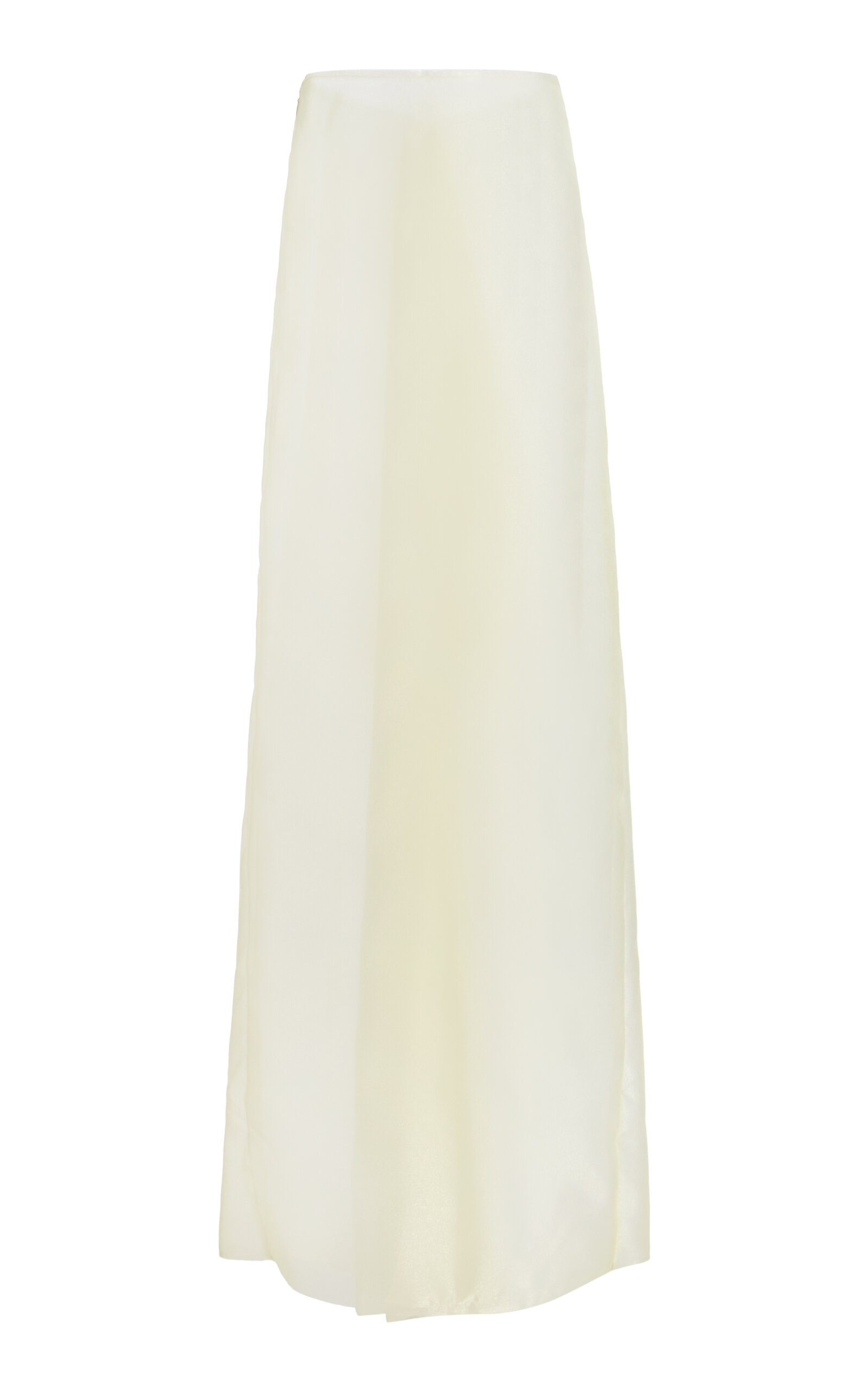 ZANKOV Yoko Silk-Organza Maxi Skirt