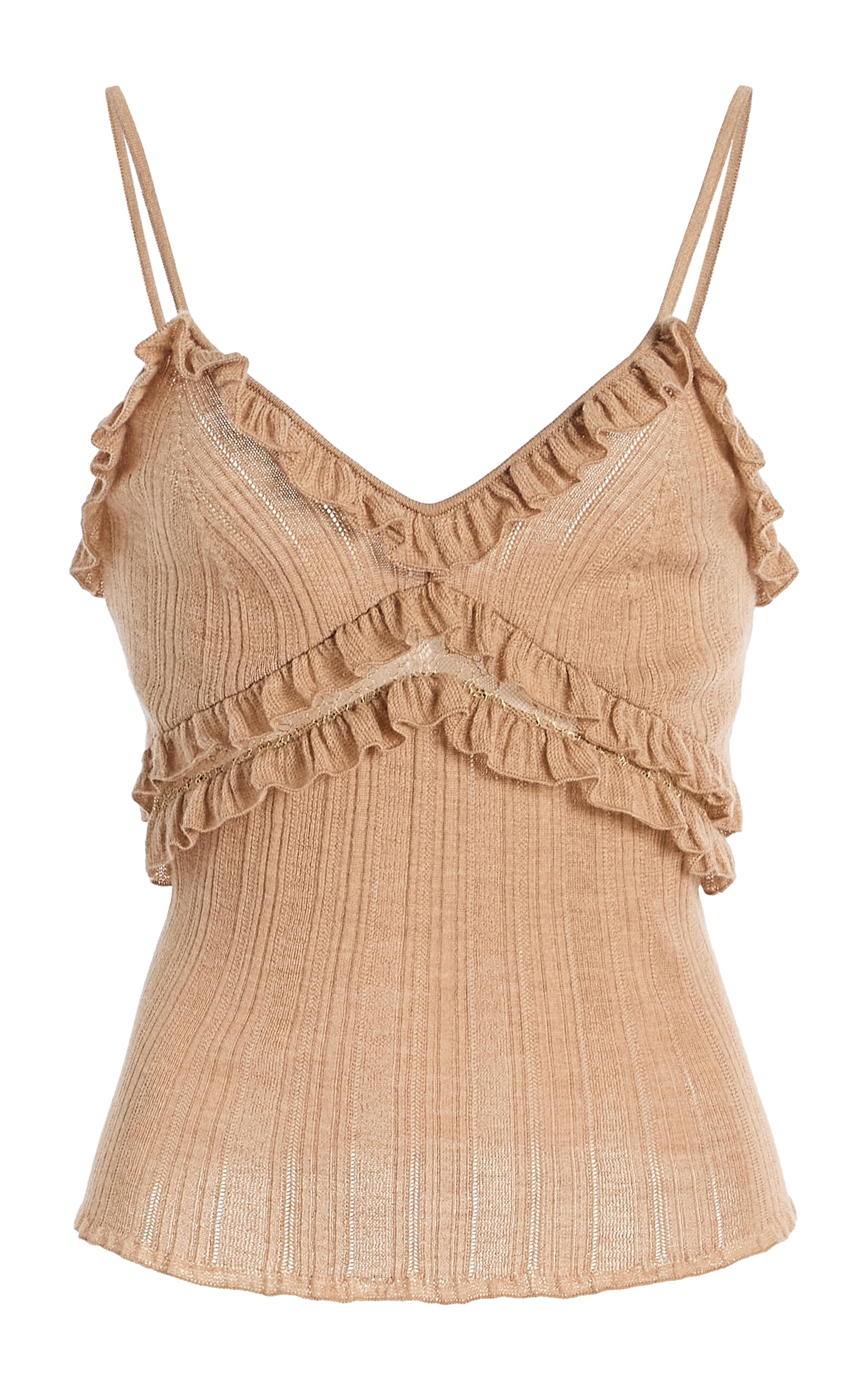 Ulla Johnson Anthia Embroidered Wool Camisole