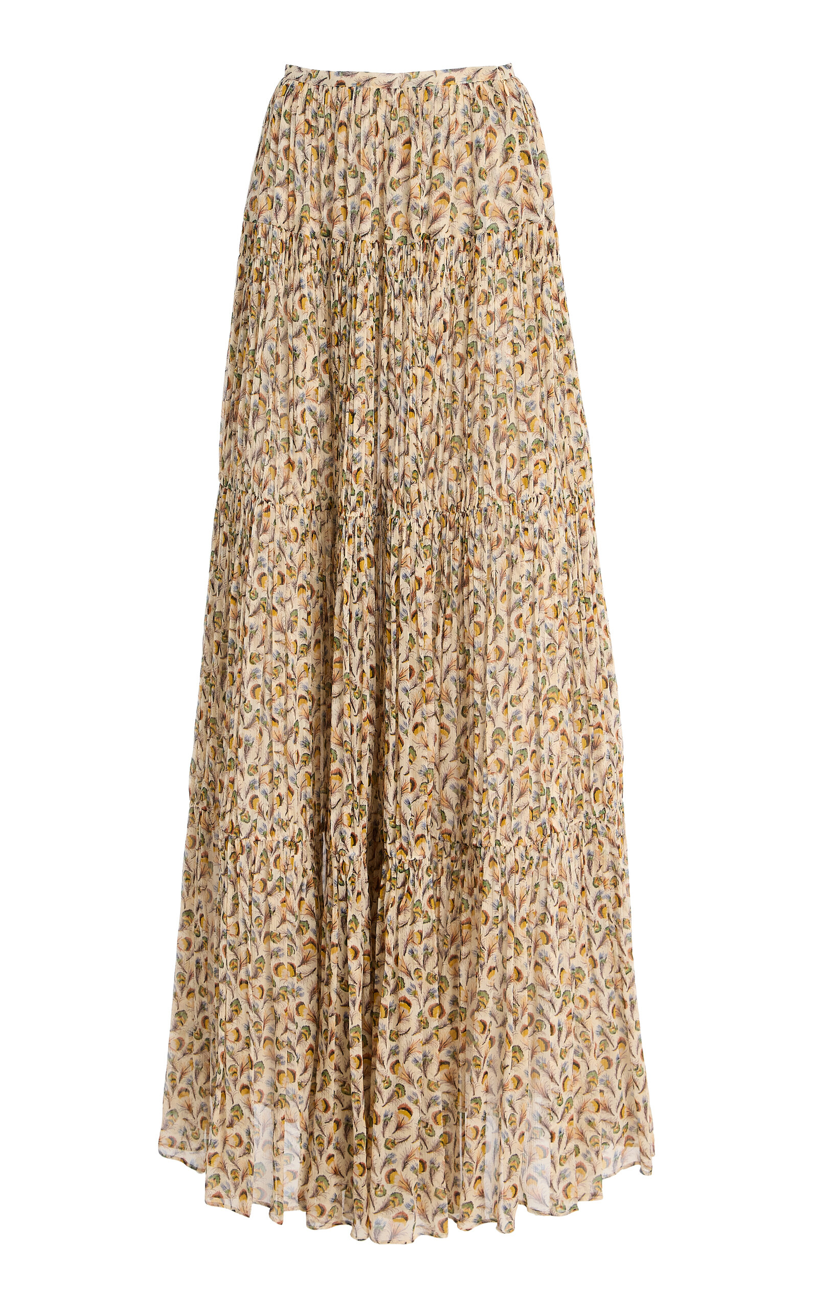 Ulla Johnson Gaelle Silk Maxi Skirt