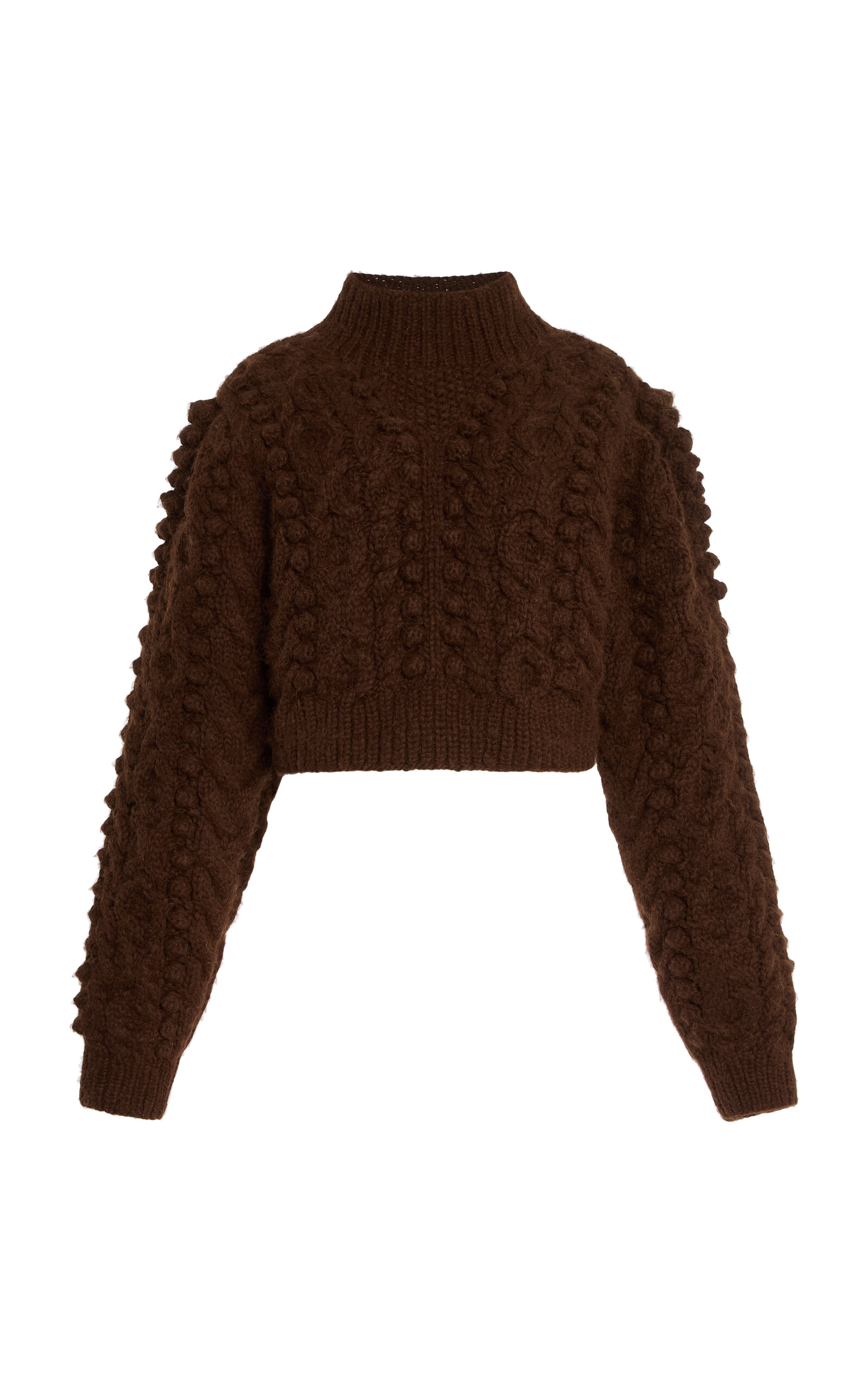 Ulla Johnson Albia Alpaca Knit Pullover In Brown