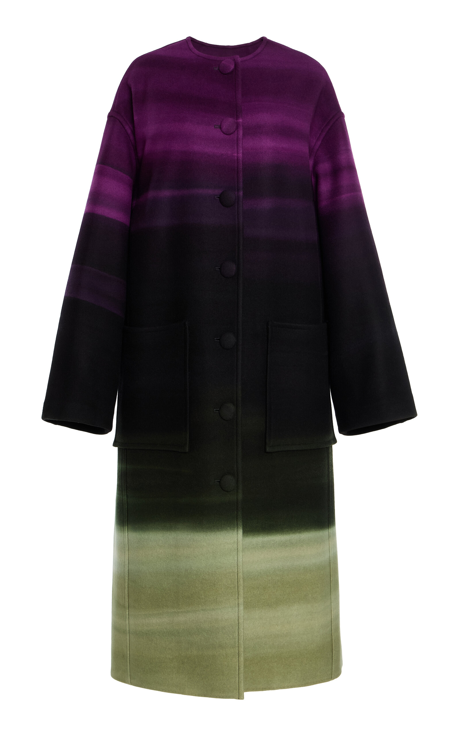 Ulla Johnson Fernanda Oversized Wool Melton Coat