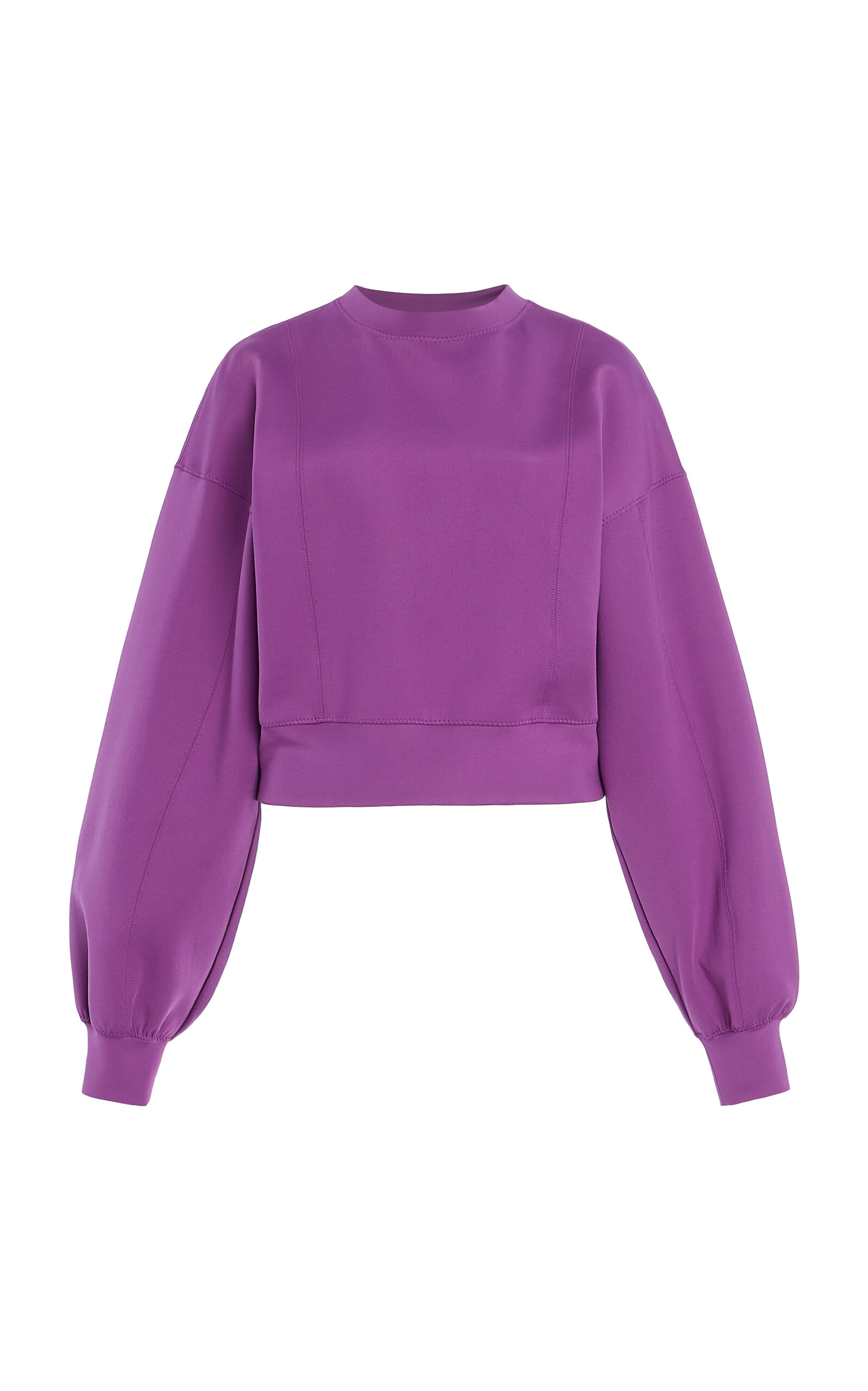 Ulla Johnson Axel Long Sleeve Top In Purple