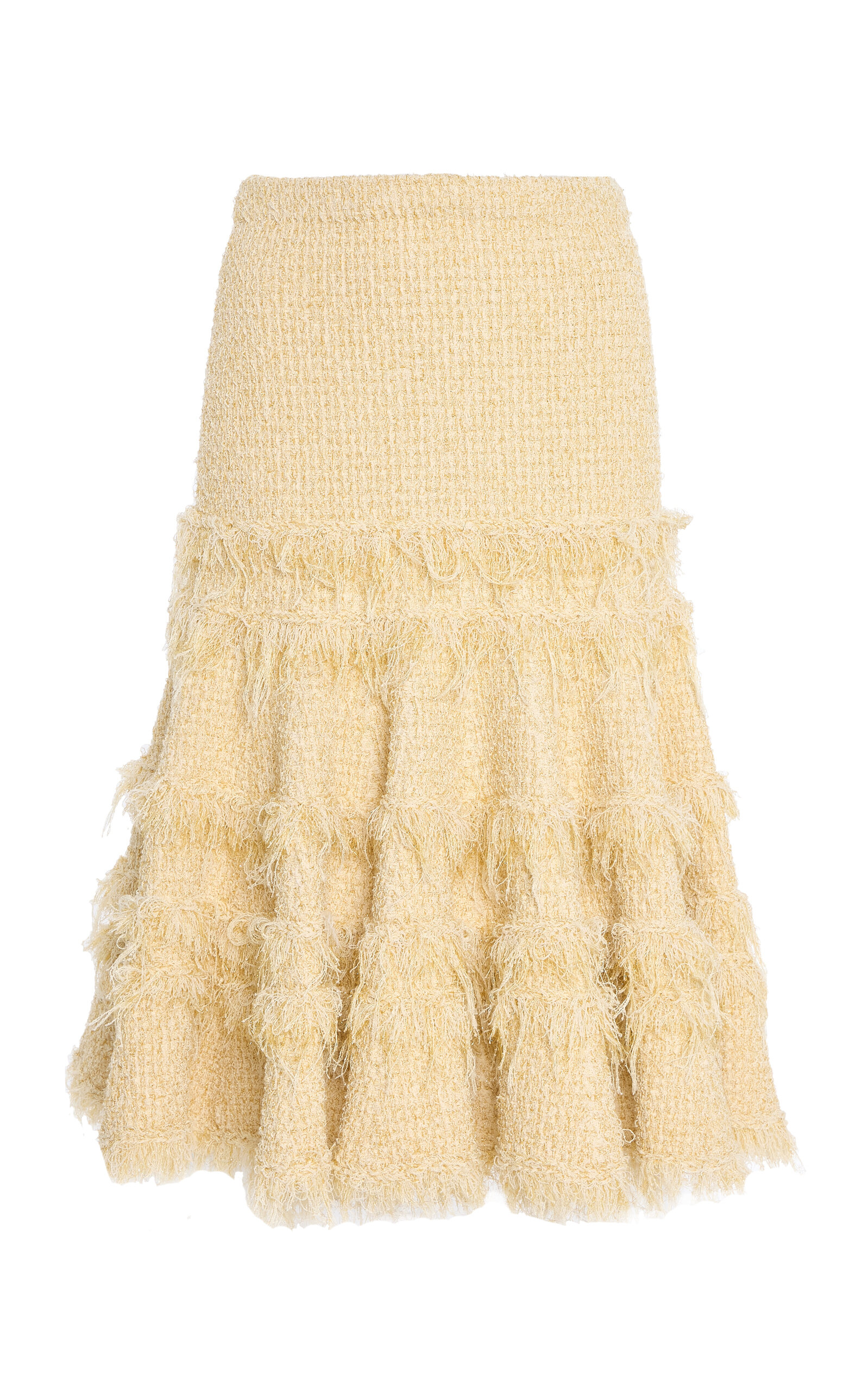 Ulla Johnson Andi Tweed Midi Skirt