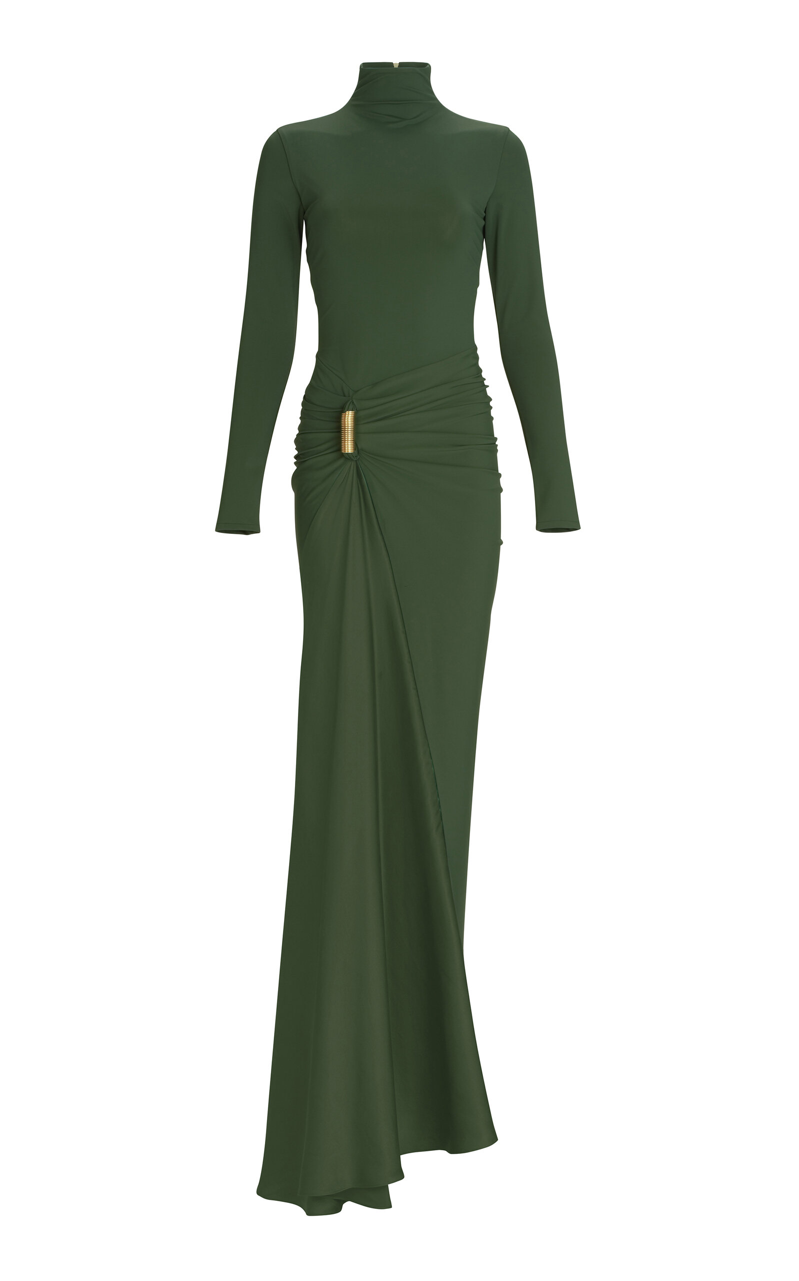 Silvia Tcherassi Lena Ruched Maxi Dress