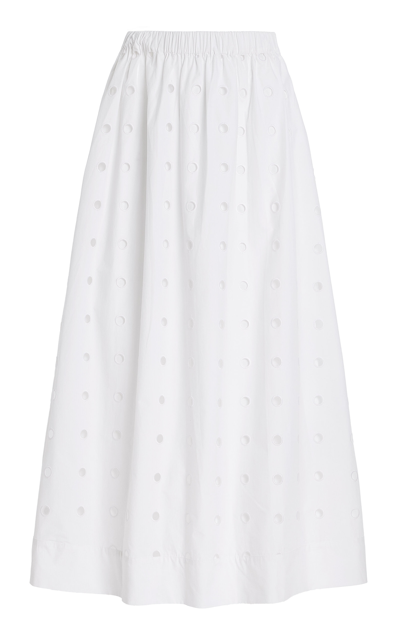 Posse Peggy Embroidered Maxi Skirt