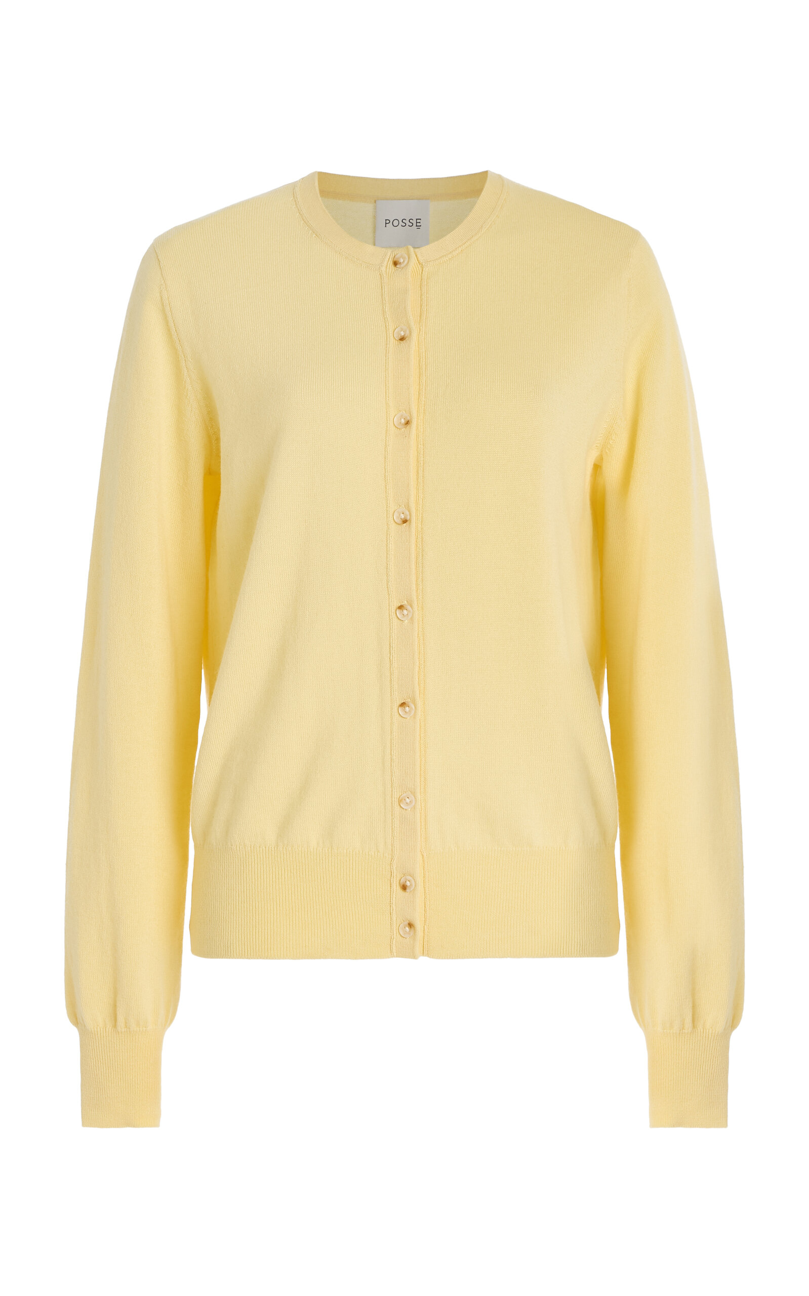 Posse Finn Wool Cardigan - Yellow - XS