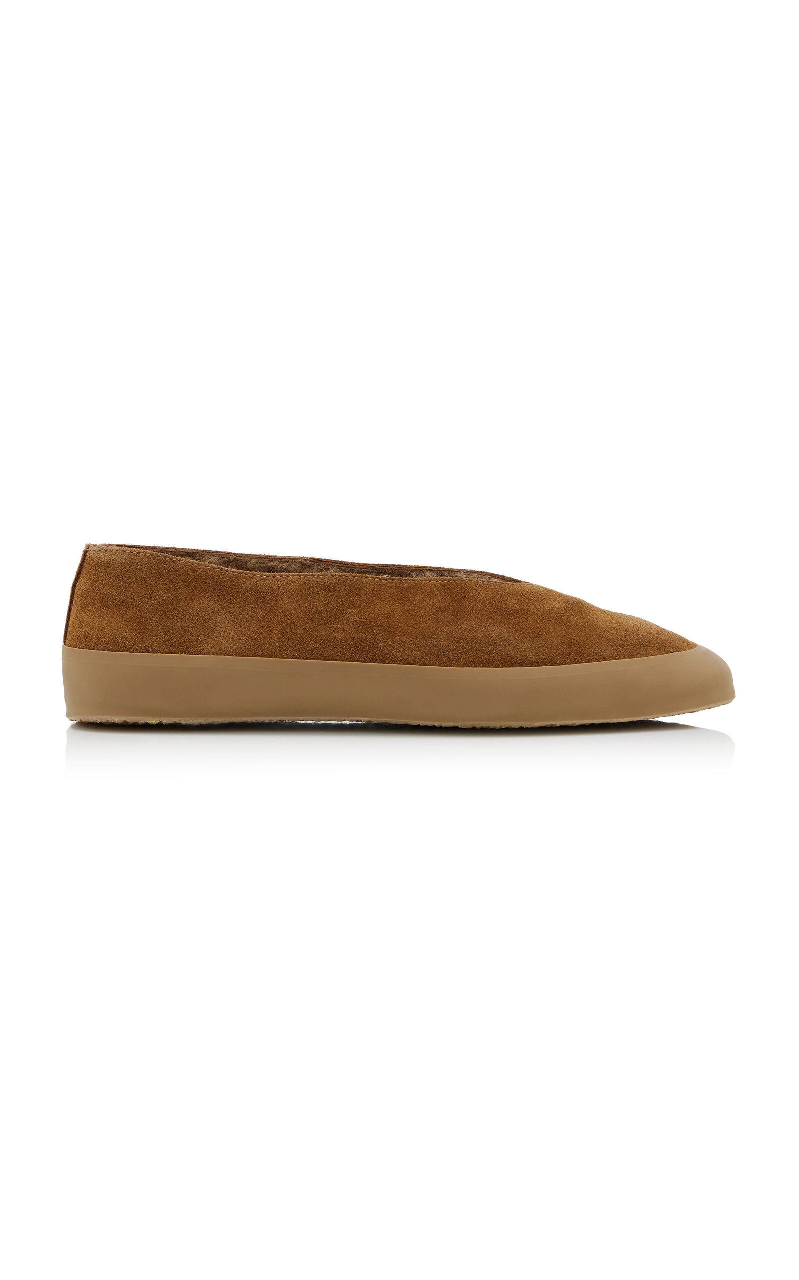 Le Monde Beryl Apres Ski Shearling Ballet Flats