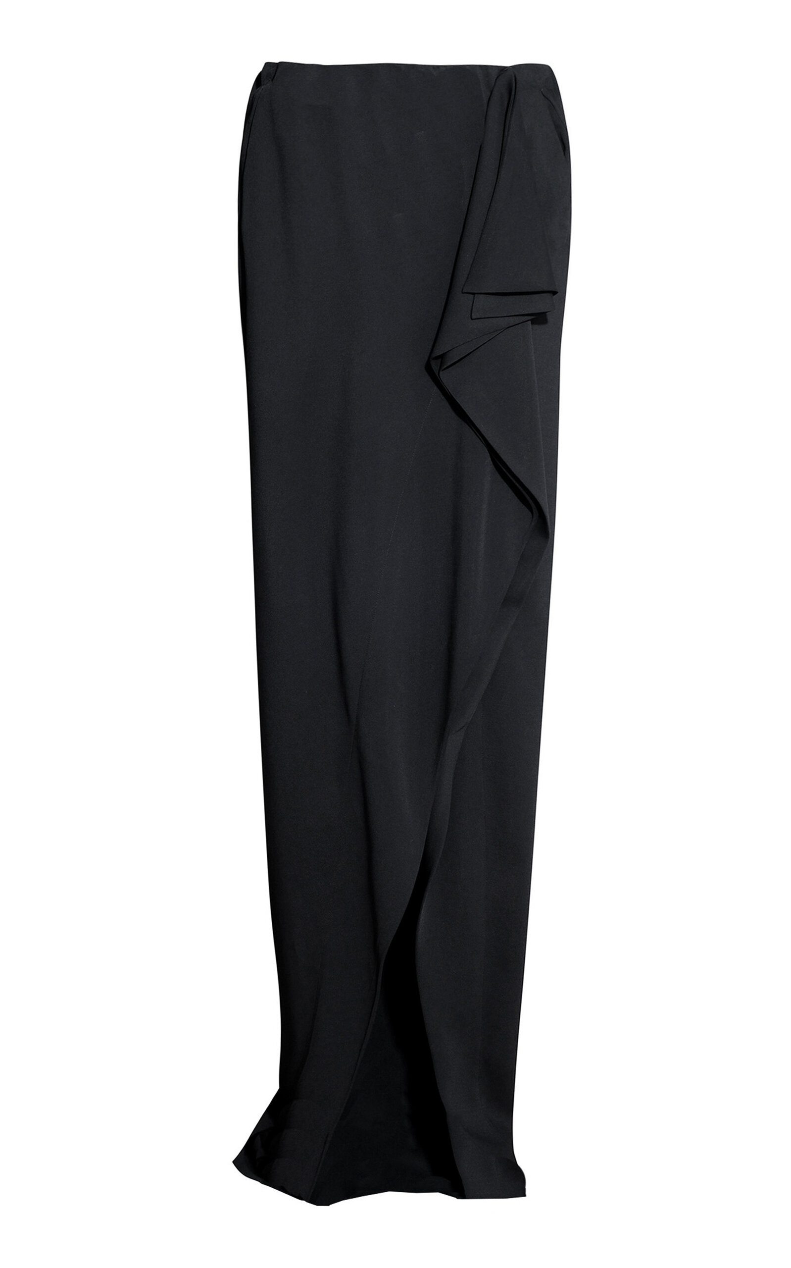 KALLMEYER Shira Cascade Satin Maxi Skirt - Women's Clothing