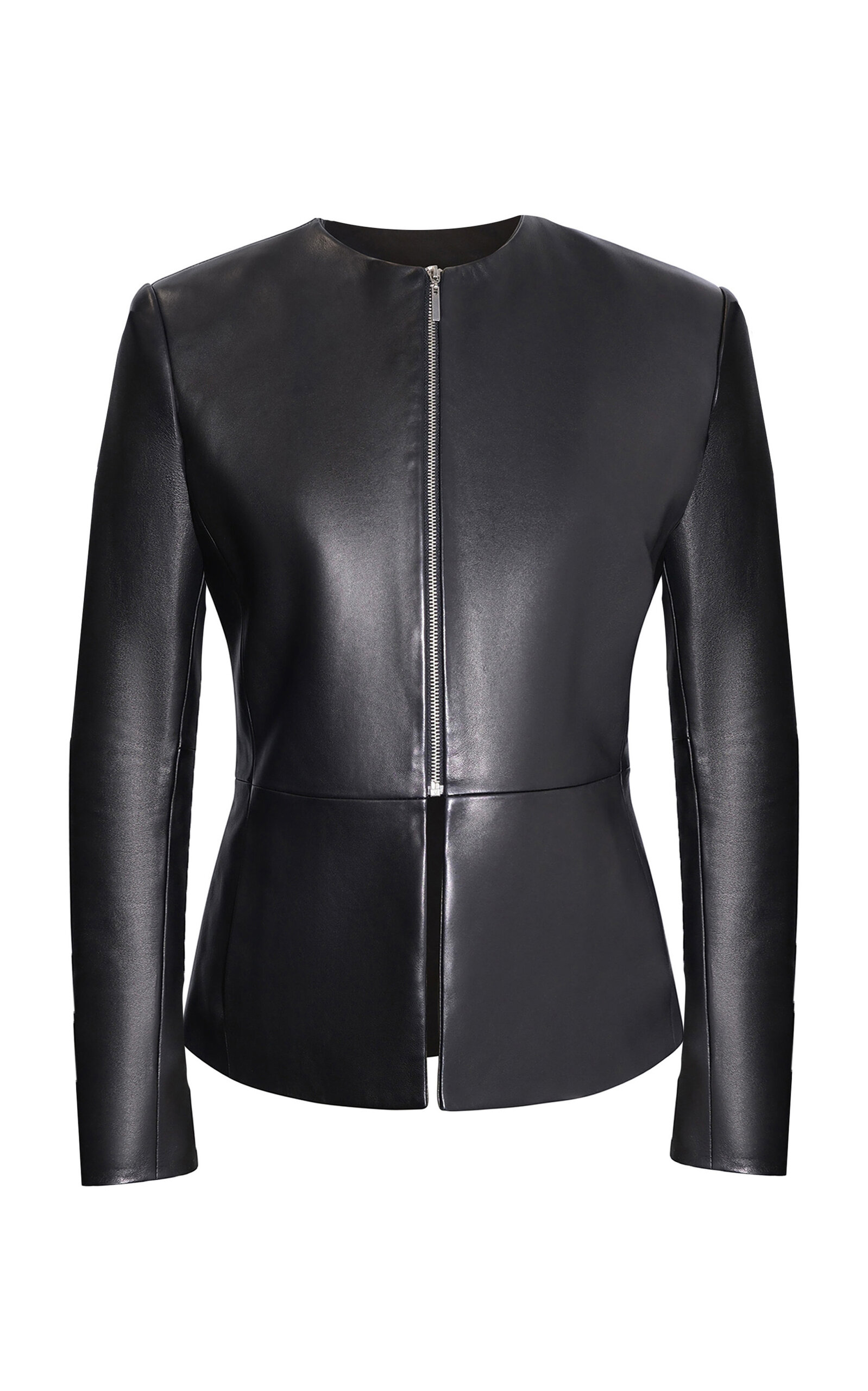 Kallmeyer Tilda Leather Jacket In Black