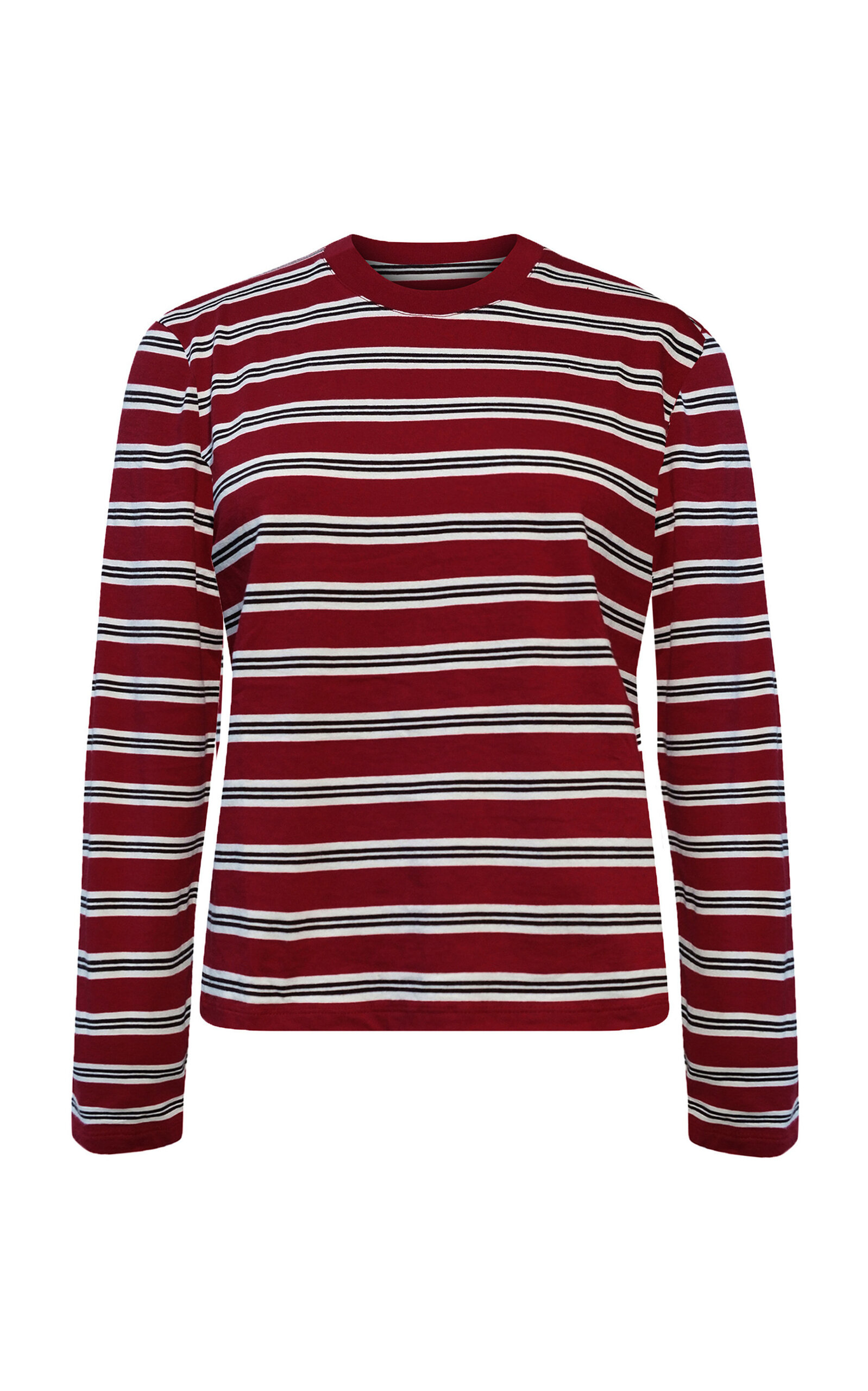KALLMEYER Wynn Striped Cotton T-Shirt - Women's Clothing