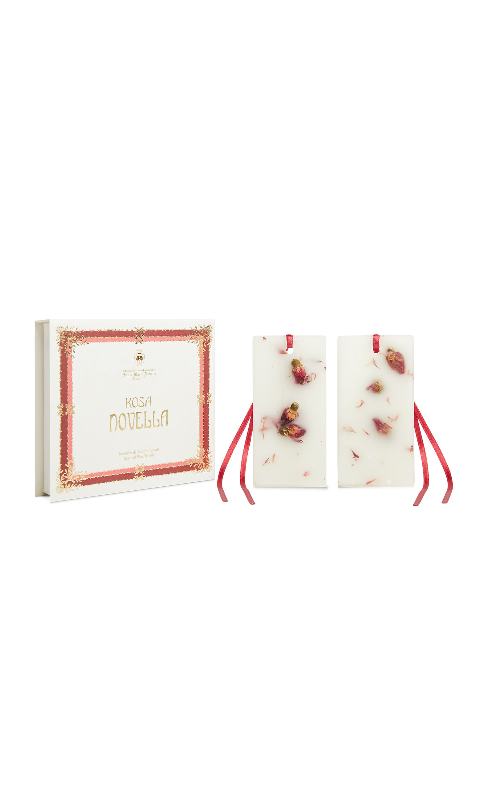 Santa Maria Novella Set-of-two Rosa Novella Scented Wax Tablets In Multi