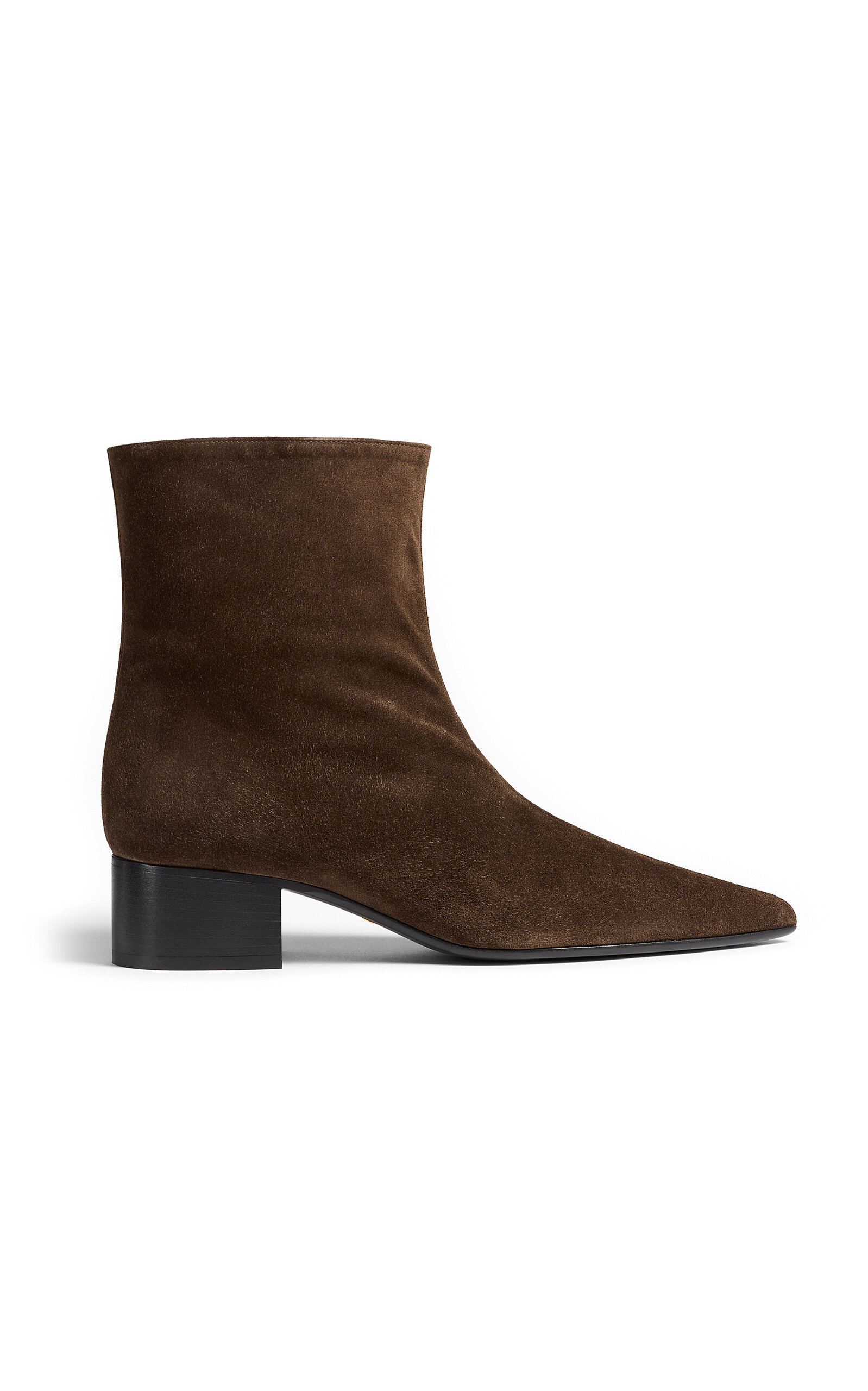 Khaite Andee Ankle Boots In Brown