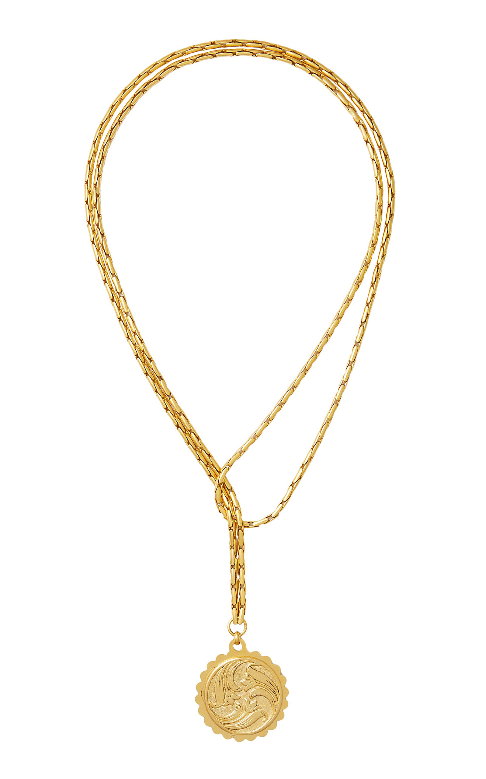 Fauna Gold-Plated Necklace
